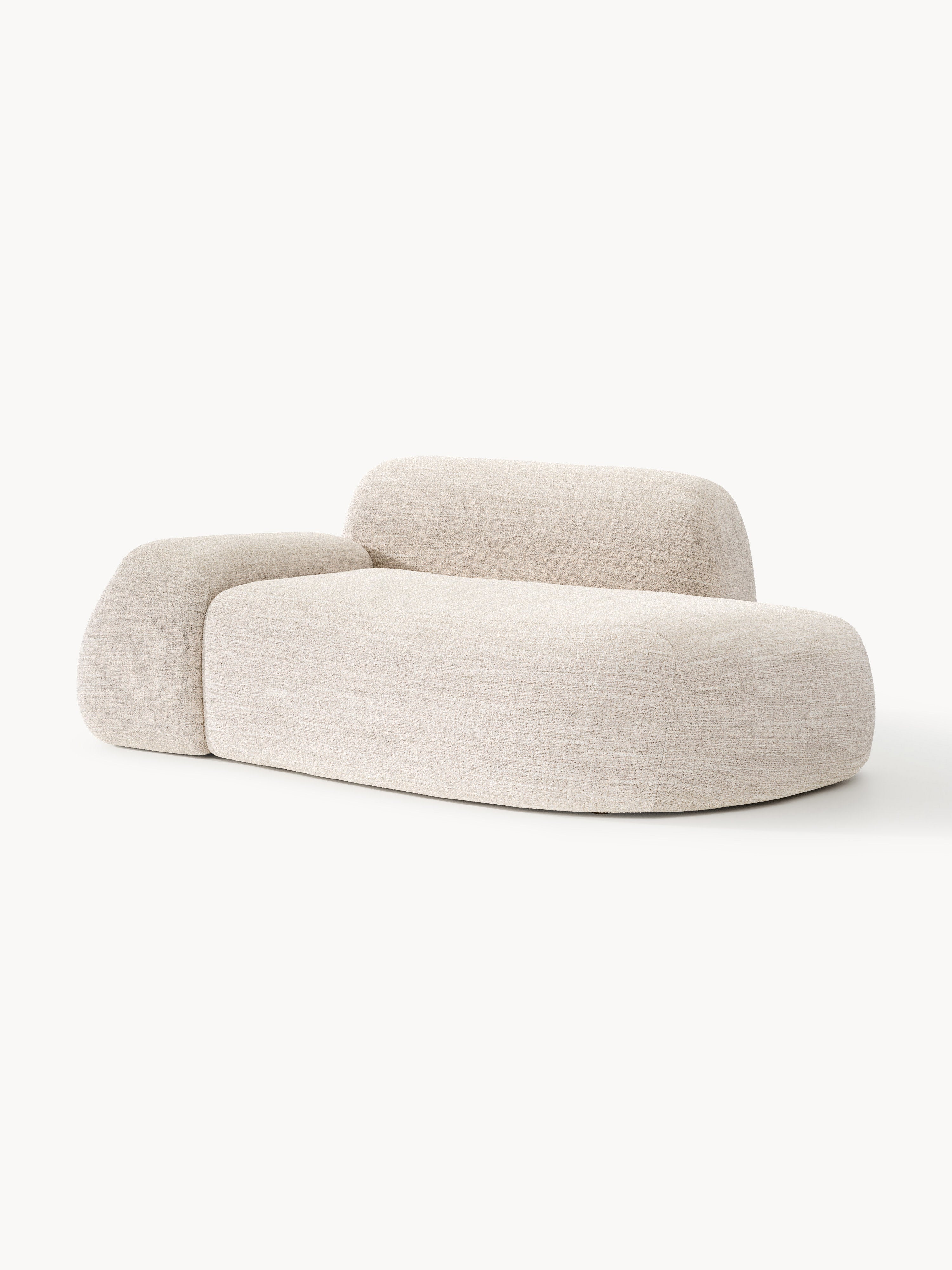 Wolke Bouclé Sofa (2-seater) with Chaise End