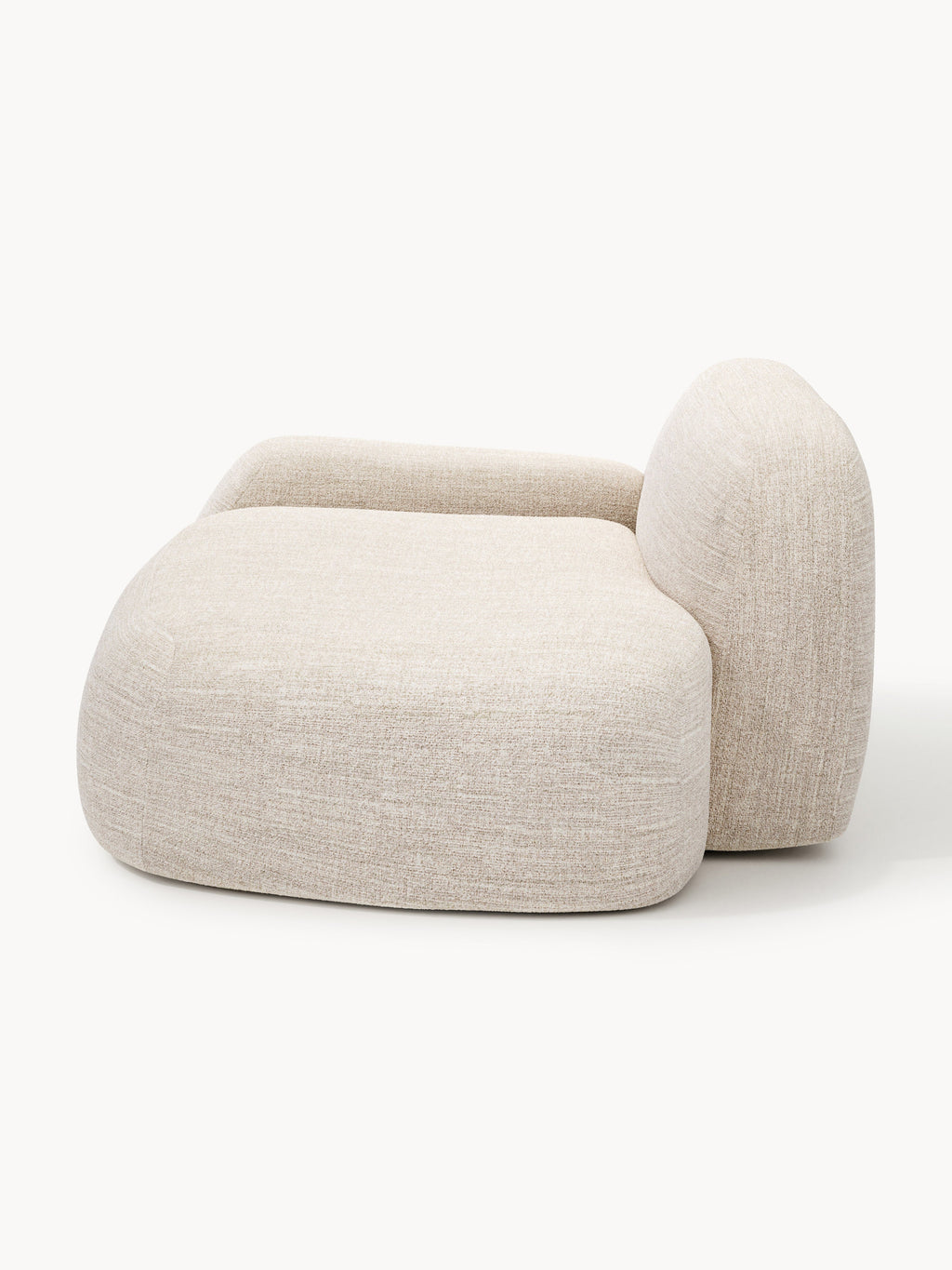 Wolke Bouclé Sofa (2-seater) with Chaise End