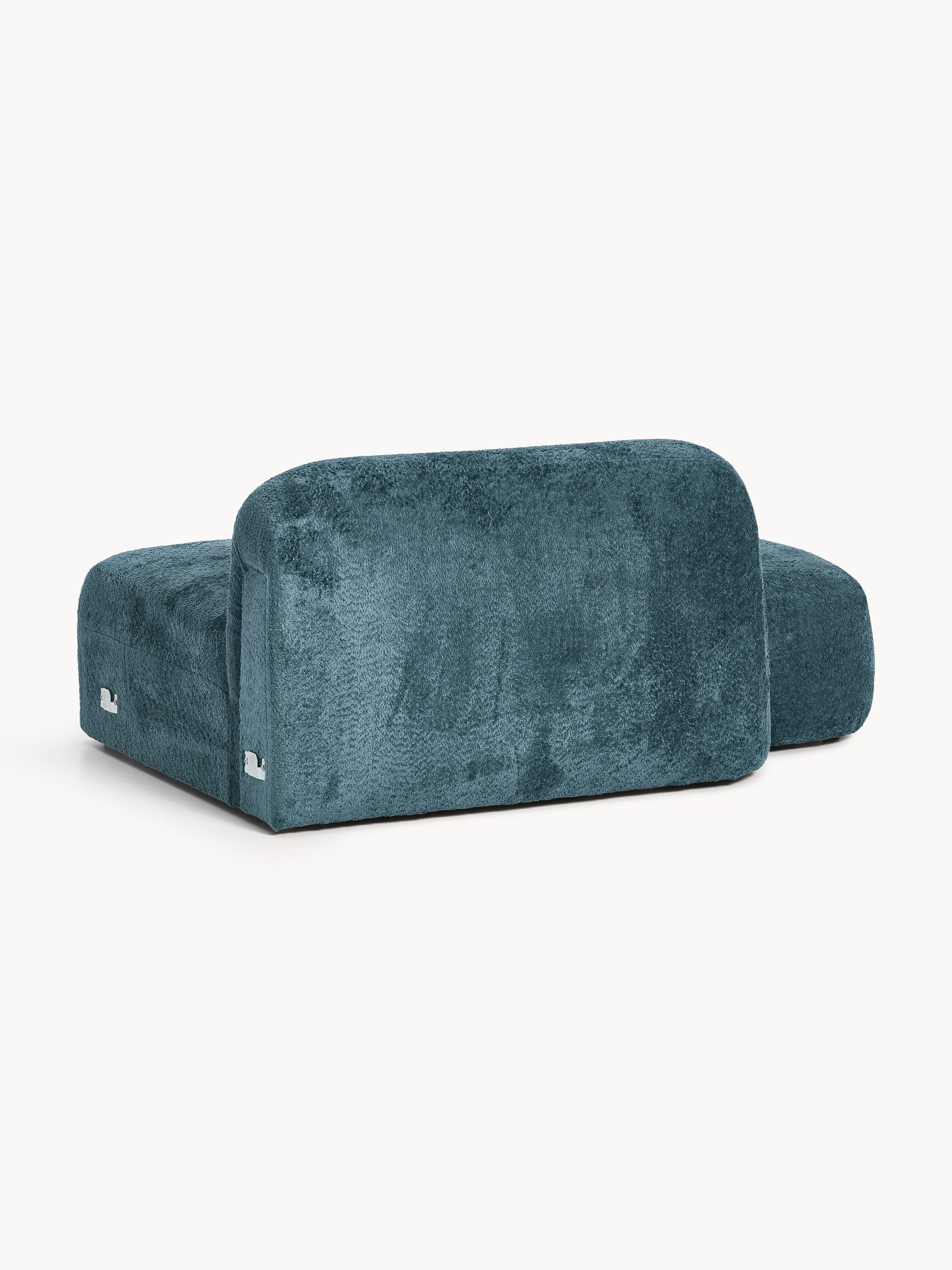 Wolke Teddy Bouclé Chaise Module