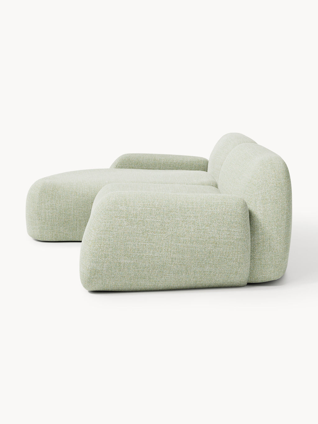 Wolke Modular Bouclé Corner Sofa (3-seater)