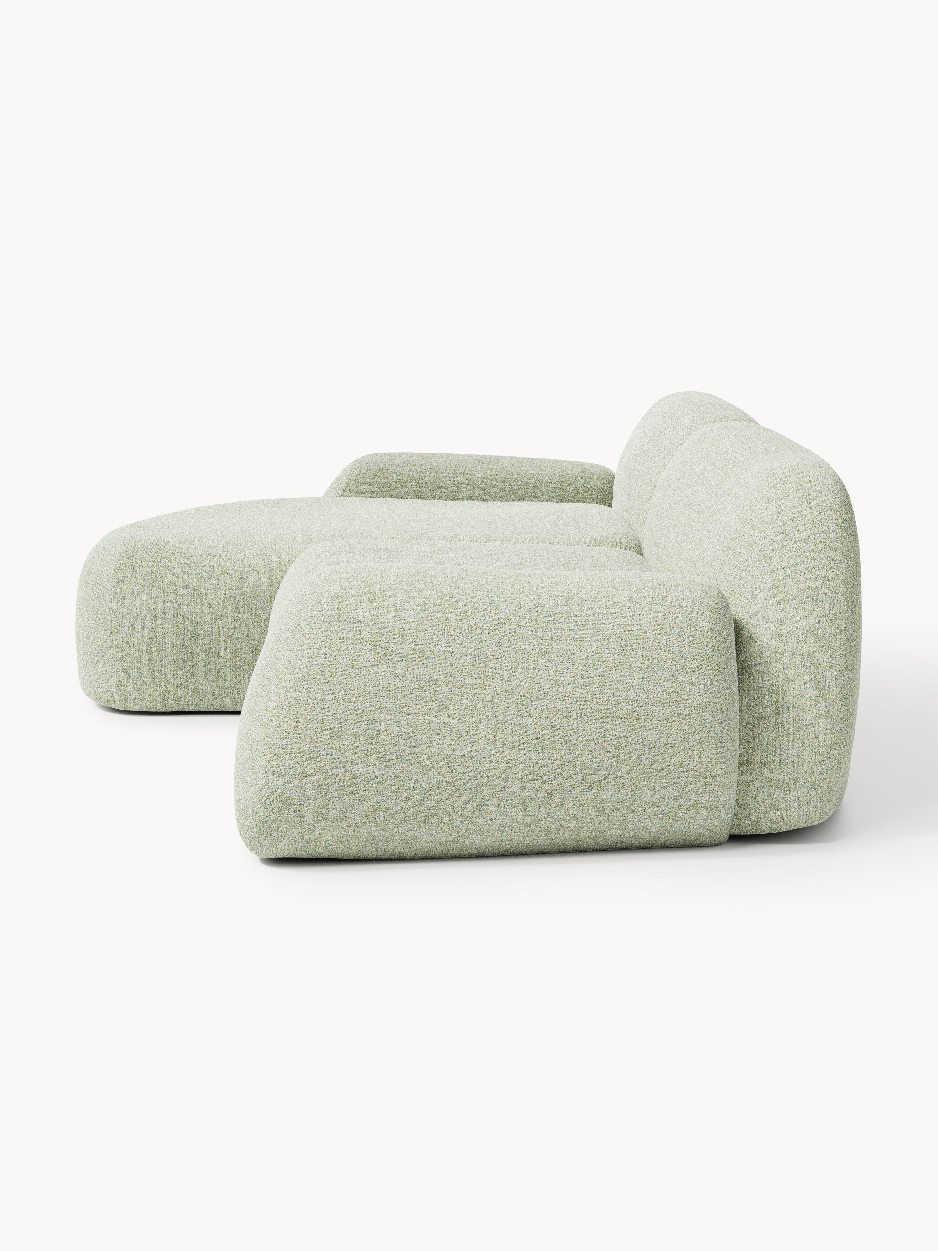 Wolke Modular Bouclé Corner Sofa (3-seater)