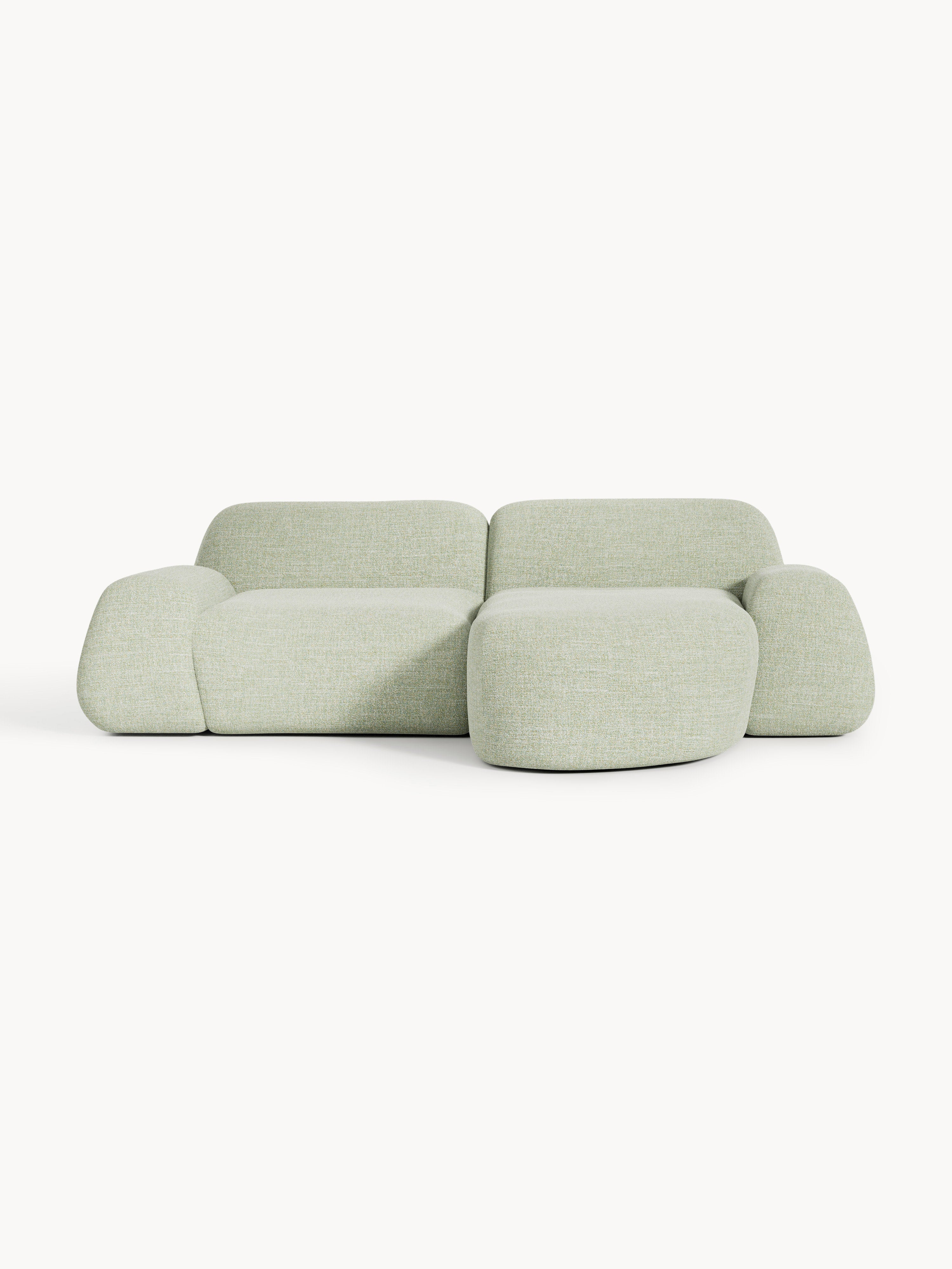 Wolke Modular Bouclé Corner Sofa (3-seater)