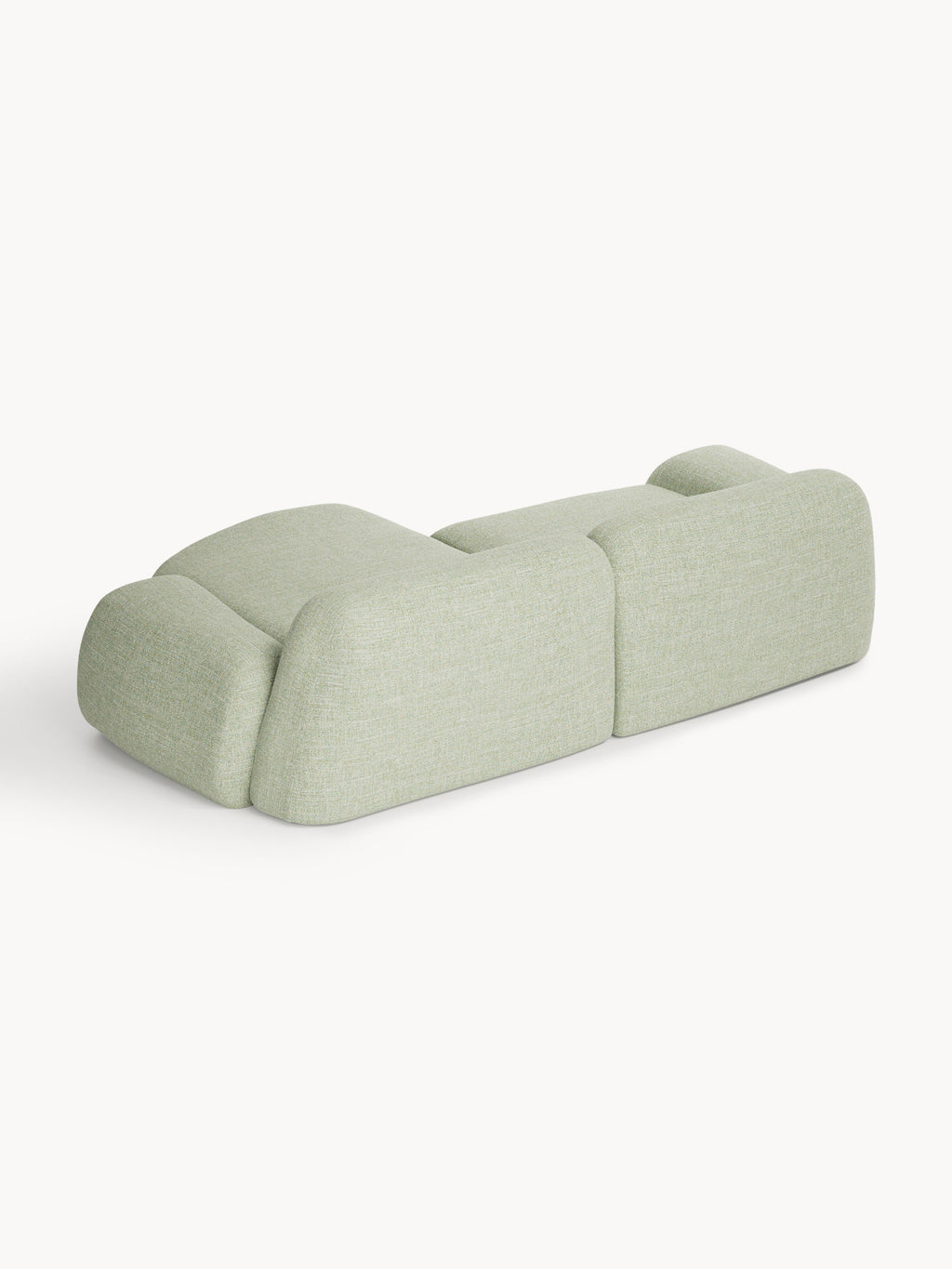 Wolke Modular Bouclé Corner Sofa (3-seater)