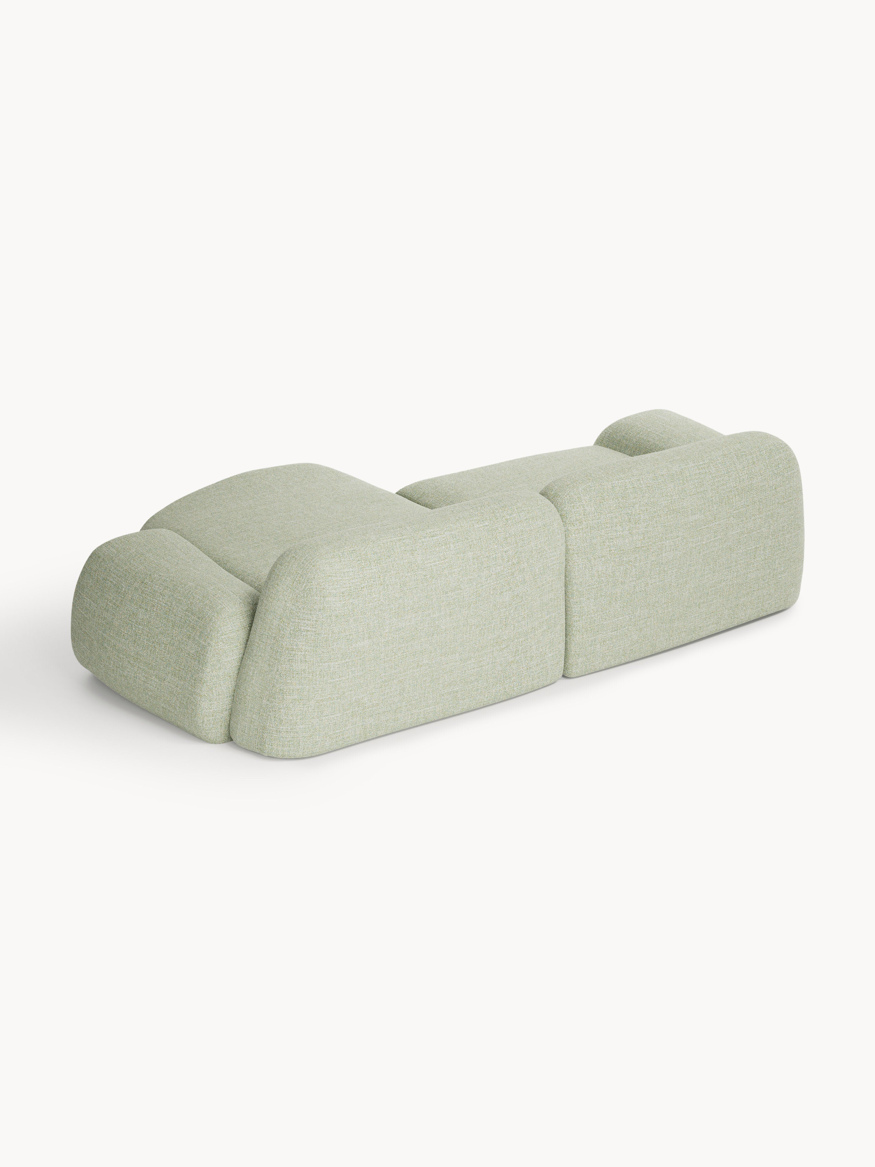 Wolke Modular Bouclé Corner Sofa (3-seater)