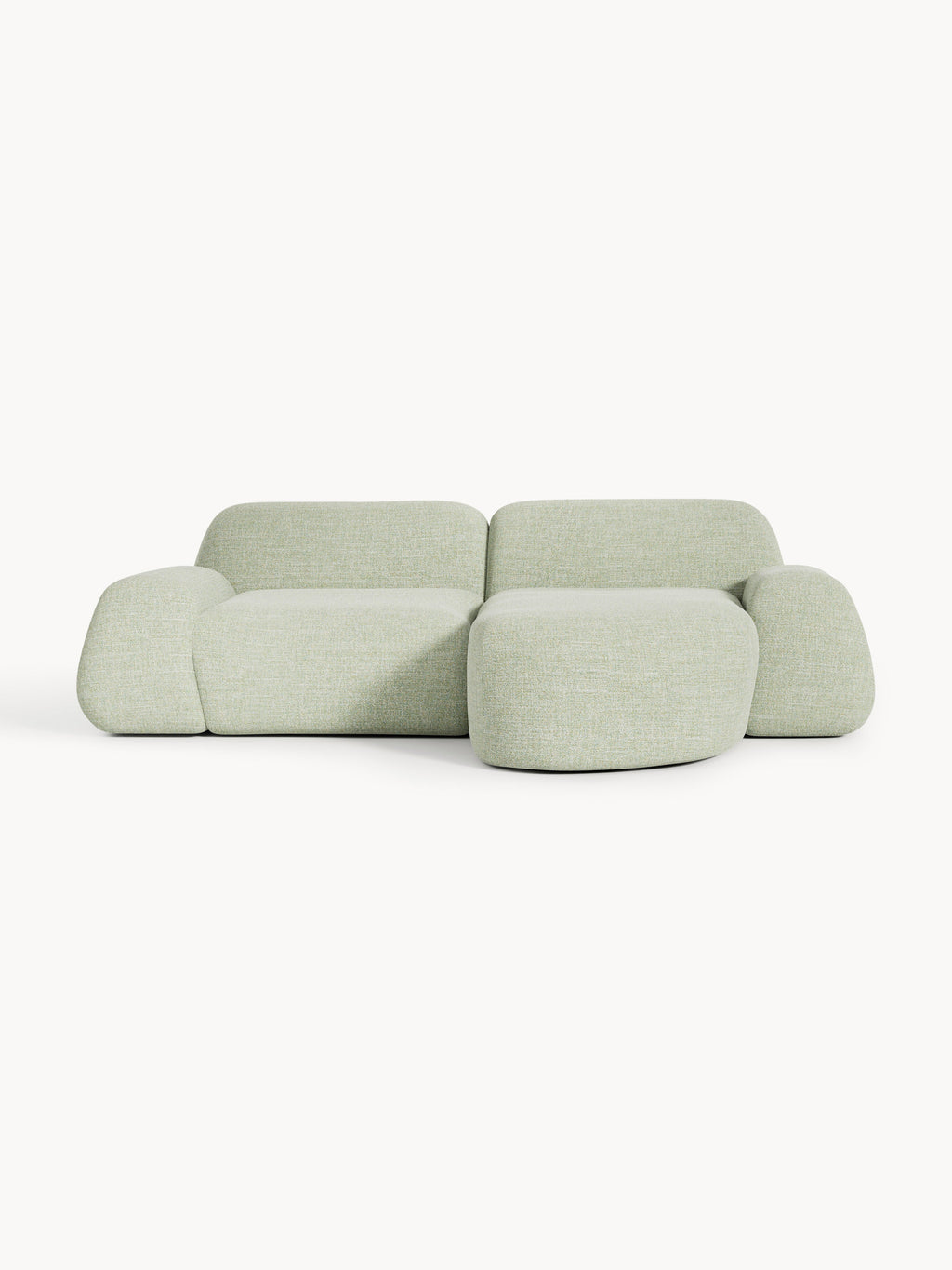 Wolke Modular Bouclé Corner Sofa (3-seater)