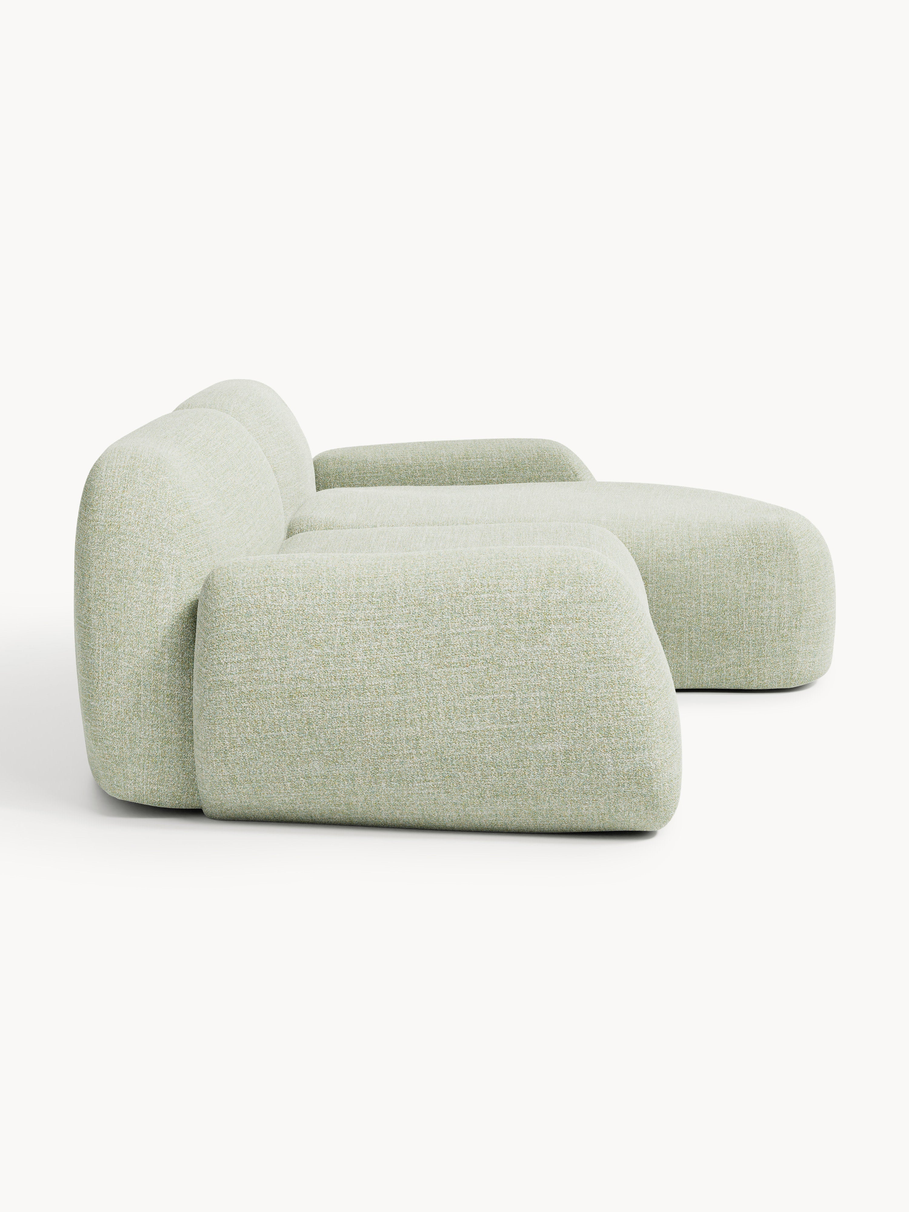 Wolke Modular Bouclé Corner Sofa (3-seater)