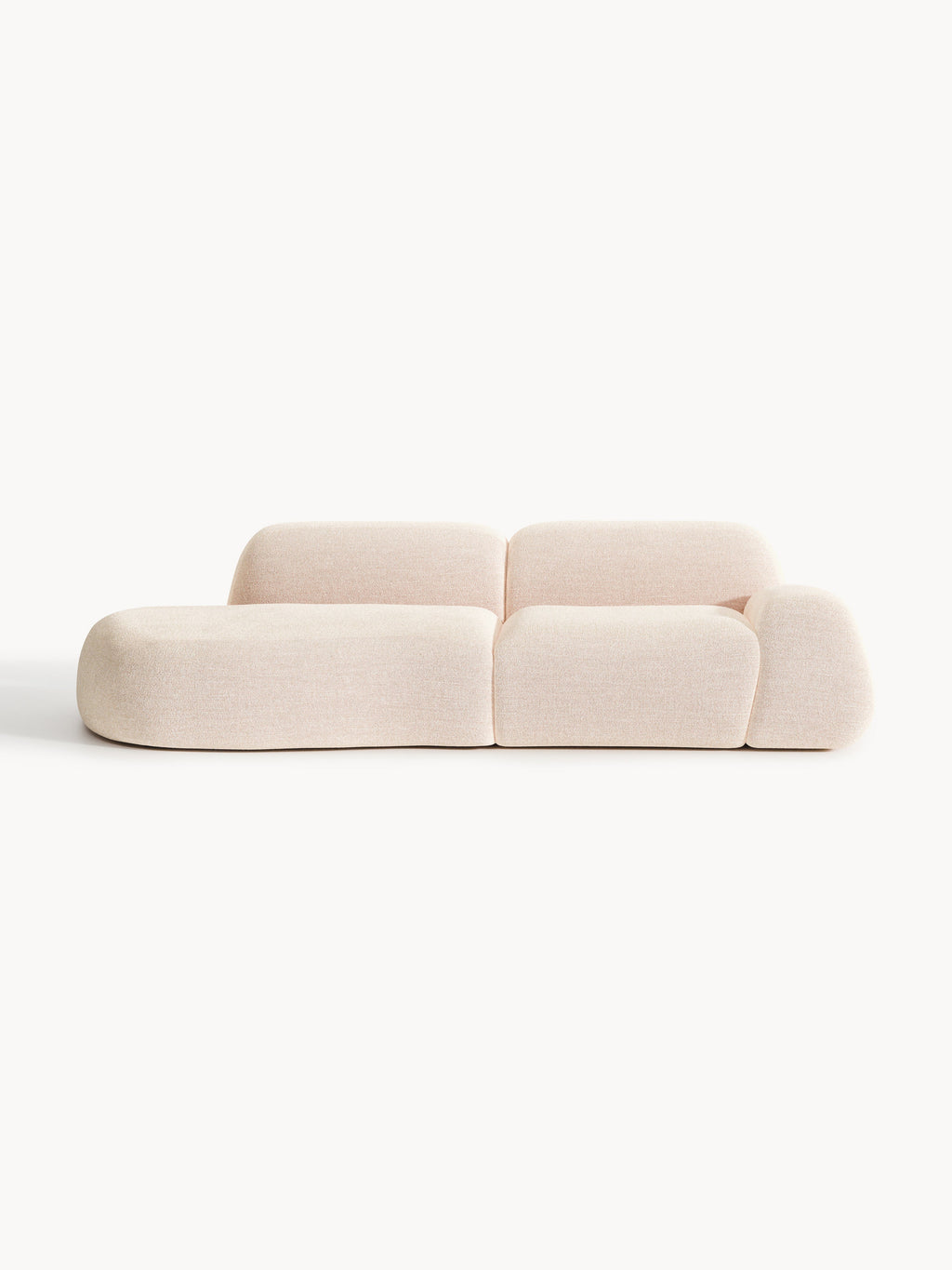 Gallery image 1 - Modular Bouclé Chaise Wolke (3-seater)