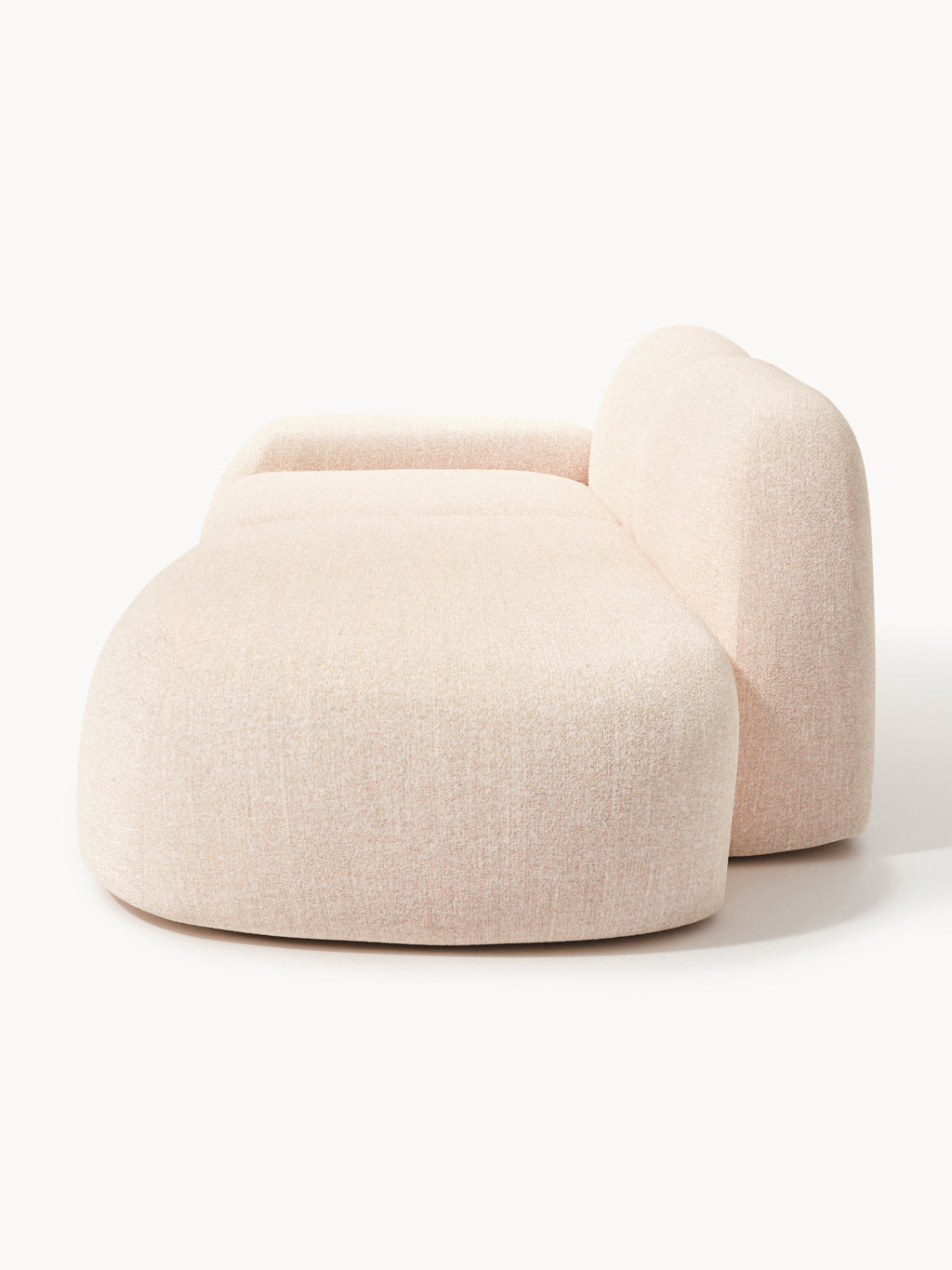 Wolke Modular Bouclé Chaise (3-seater)