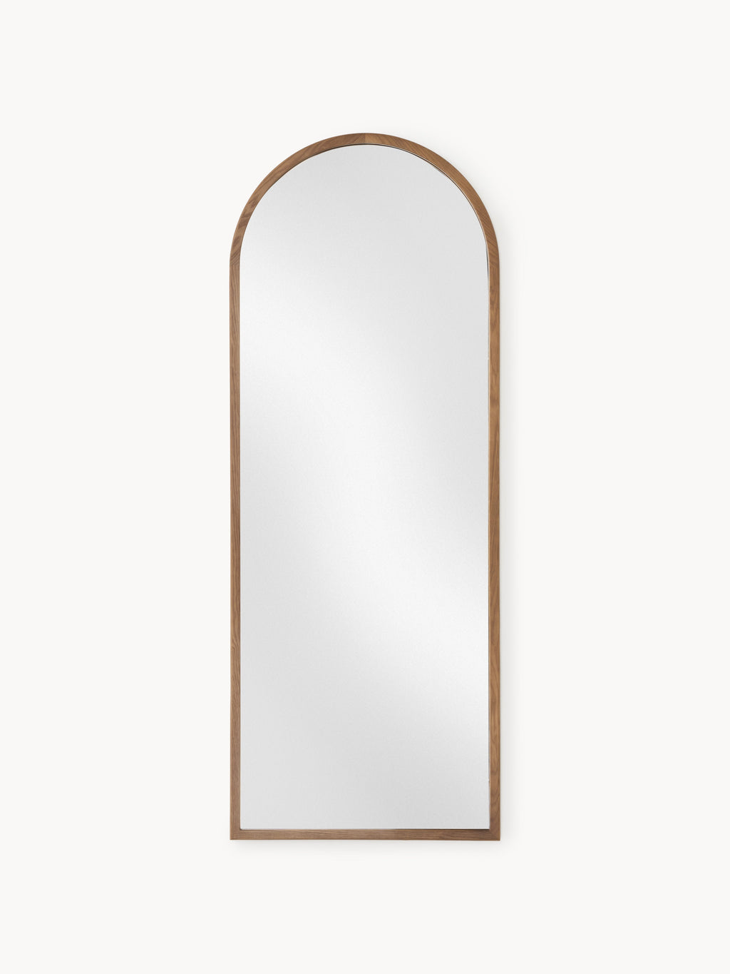 Gallery image 1 - Full-Length Leaner Mirror Levan with Oak Wood Frame