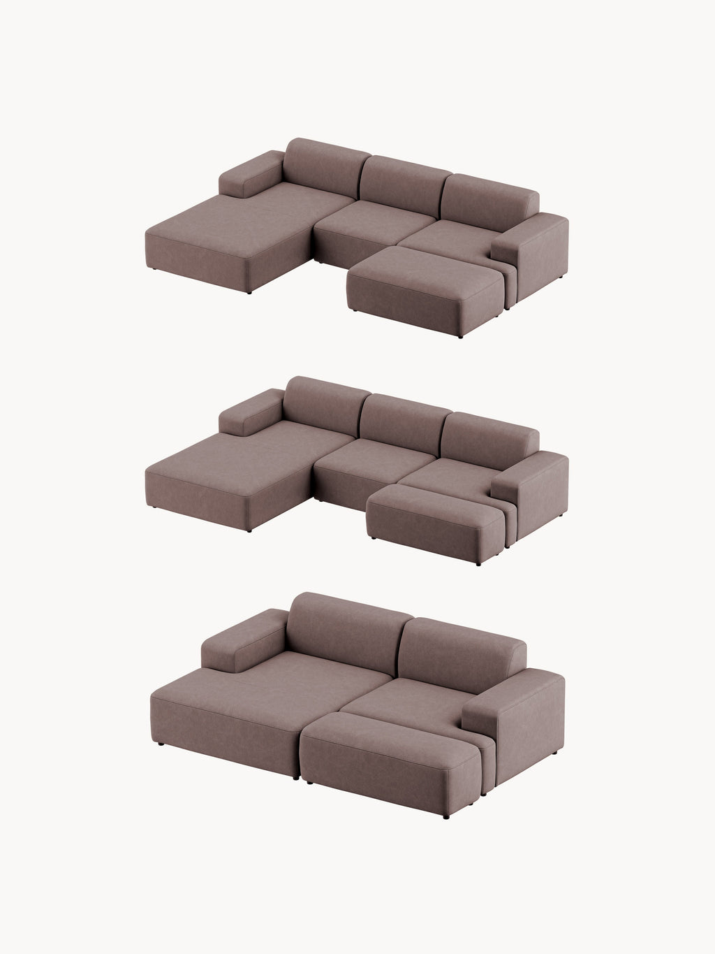 Melva Corner Sofa (3-seater)