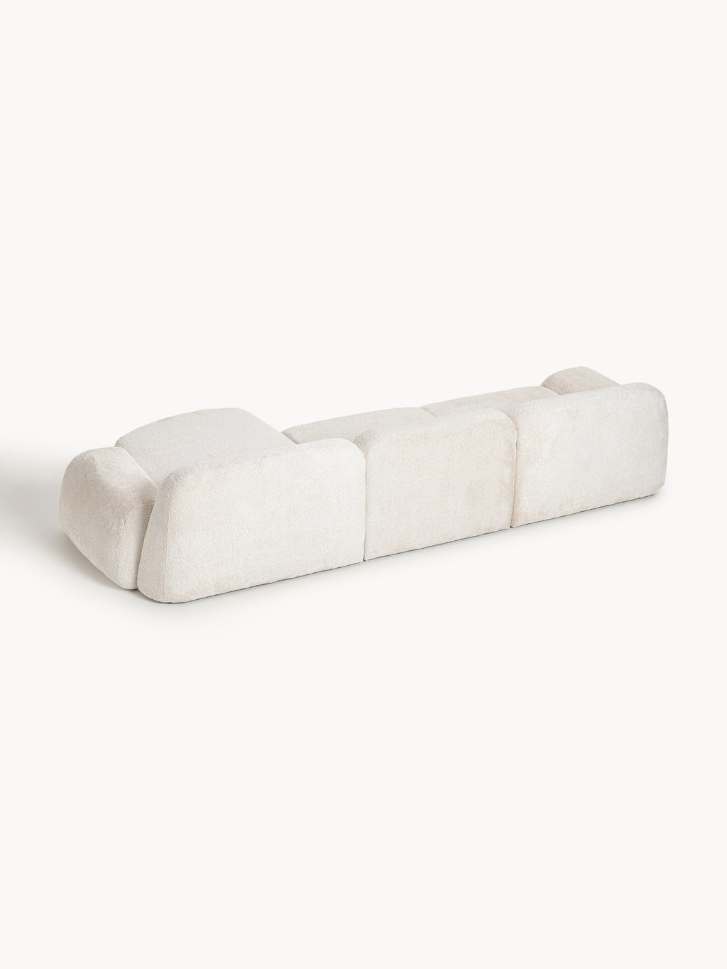 Wolke Modular Teddy Bouclé Corner Sofa (4-seater)