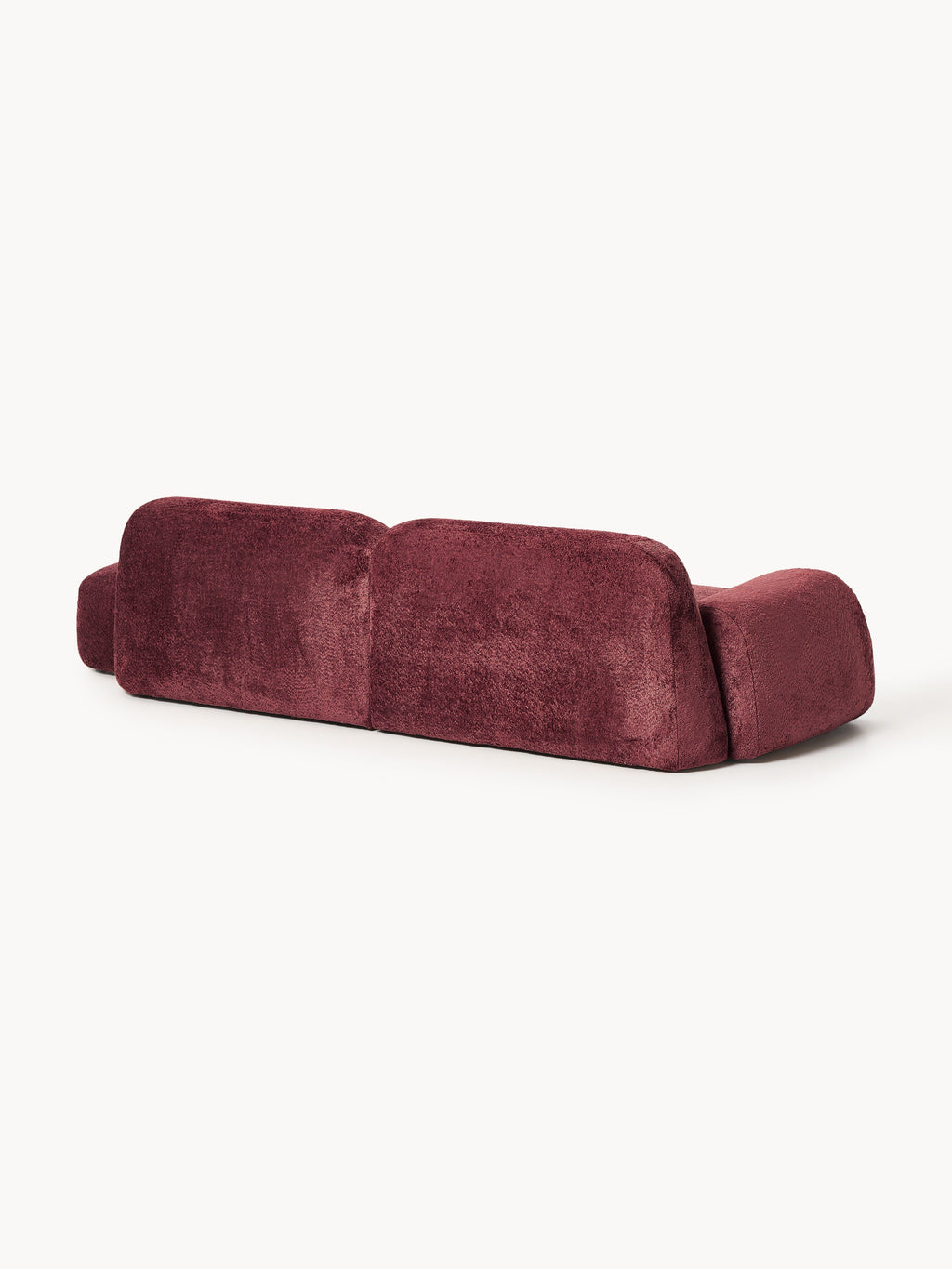 Wolke Modular Teddy Bouclé Chaise (3-seater)