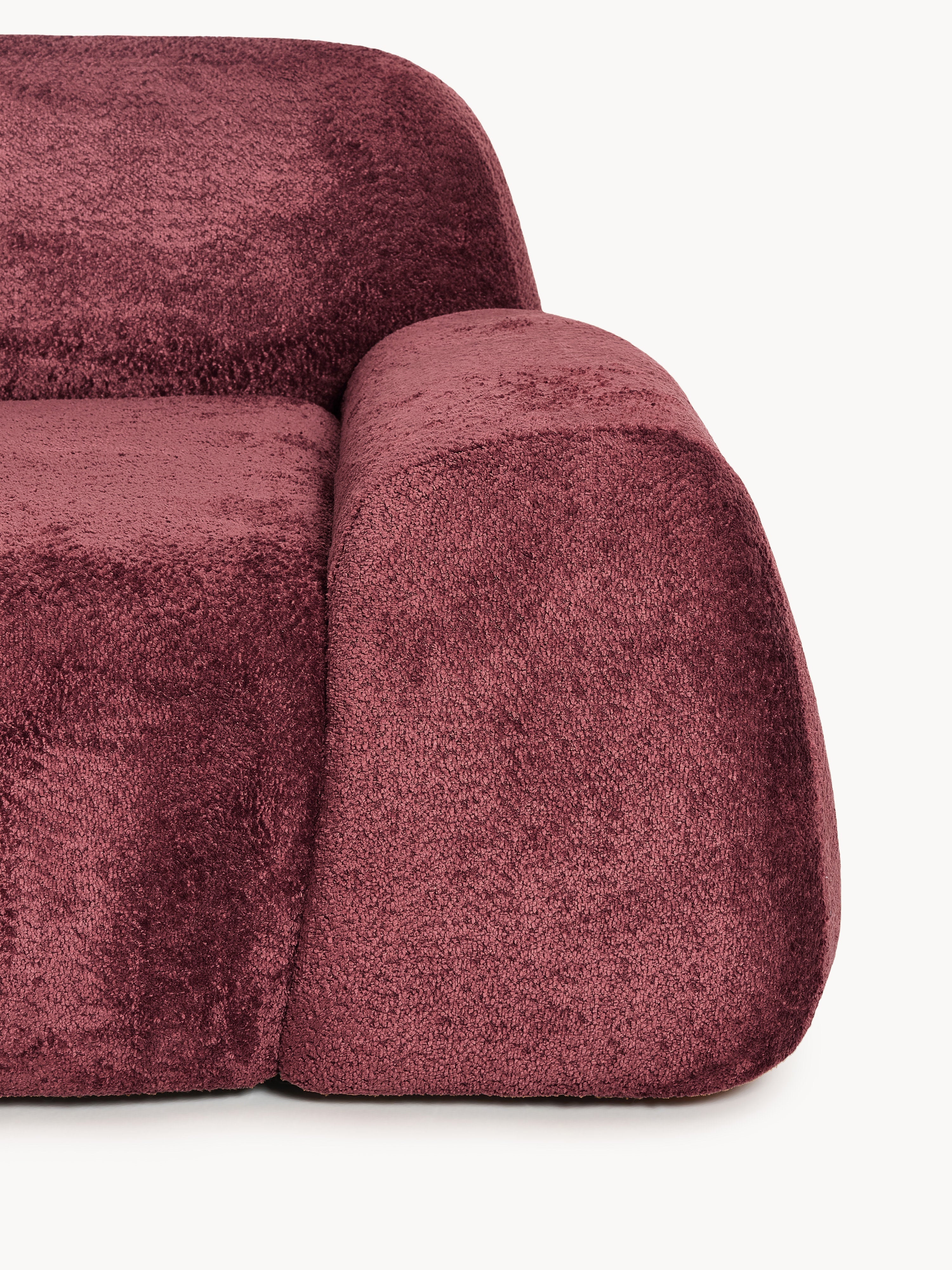 Wolke Modular Teddy Bouclé Chaise (3-seater)