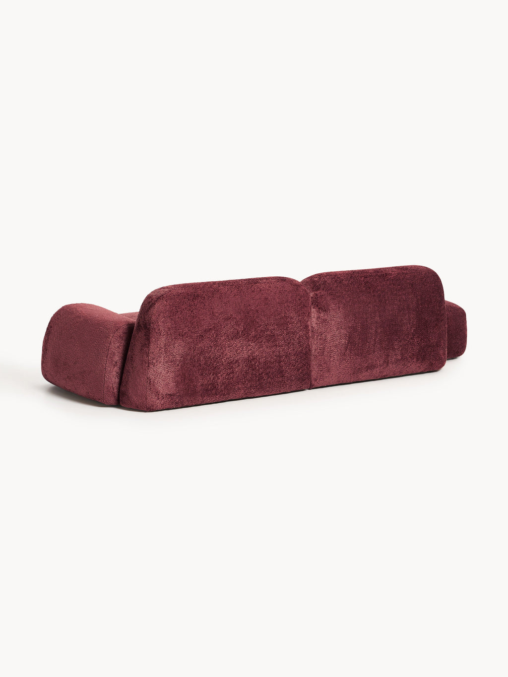 Wolke Modular Teddy Bouclé Chaise (3-seater)
