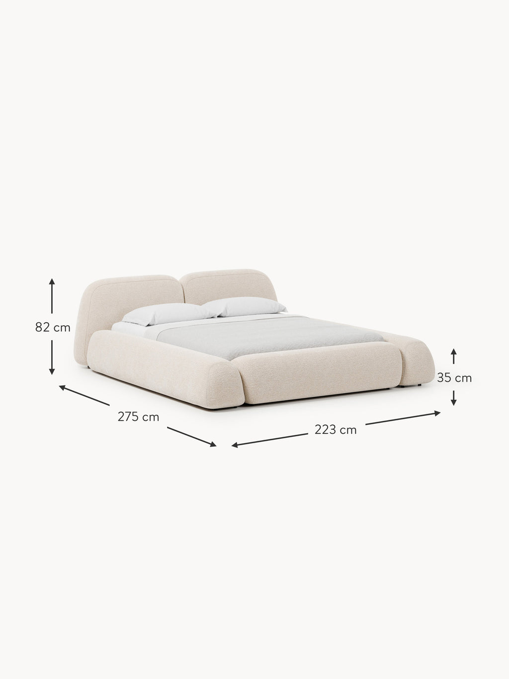 Wolke Upholstered Bed