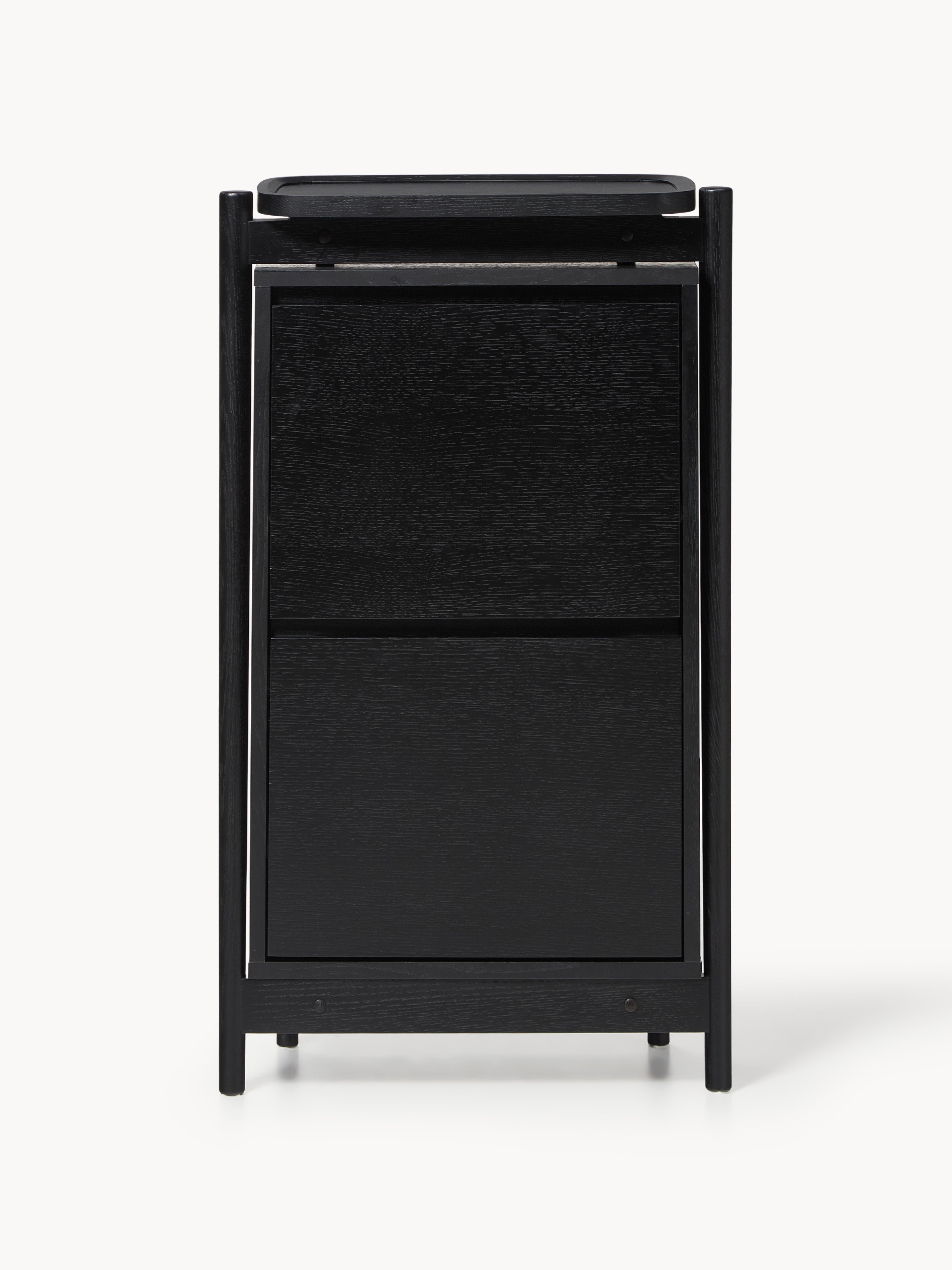 Libby Fold Out Wooden Shoe Cabinet