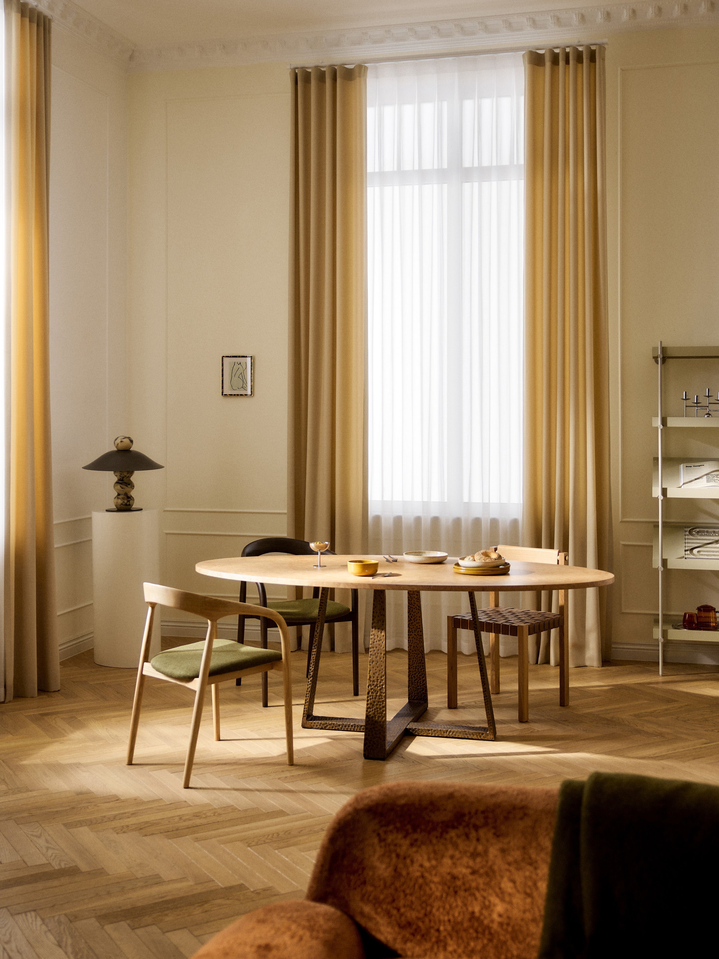 Amella Oval Dining Table, in various sizes