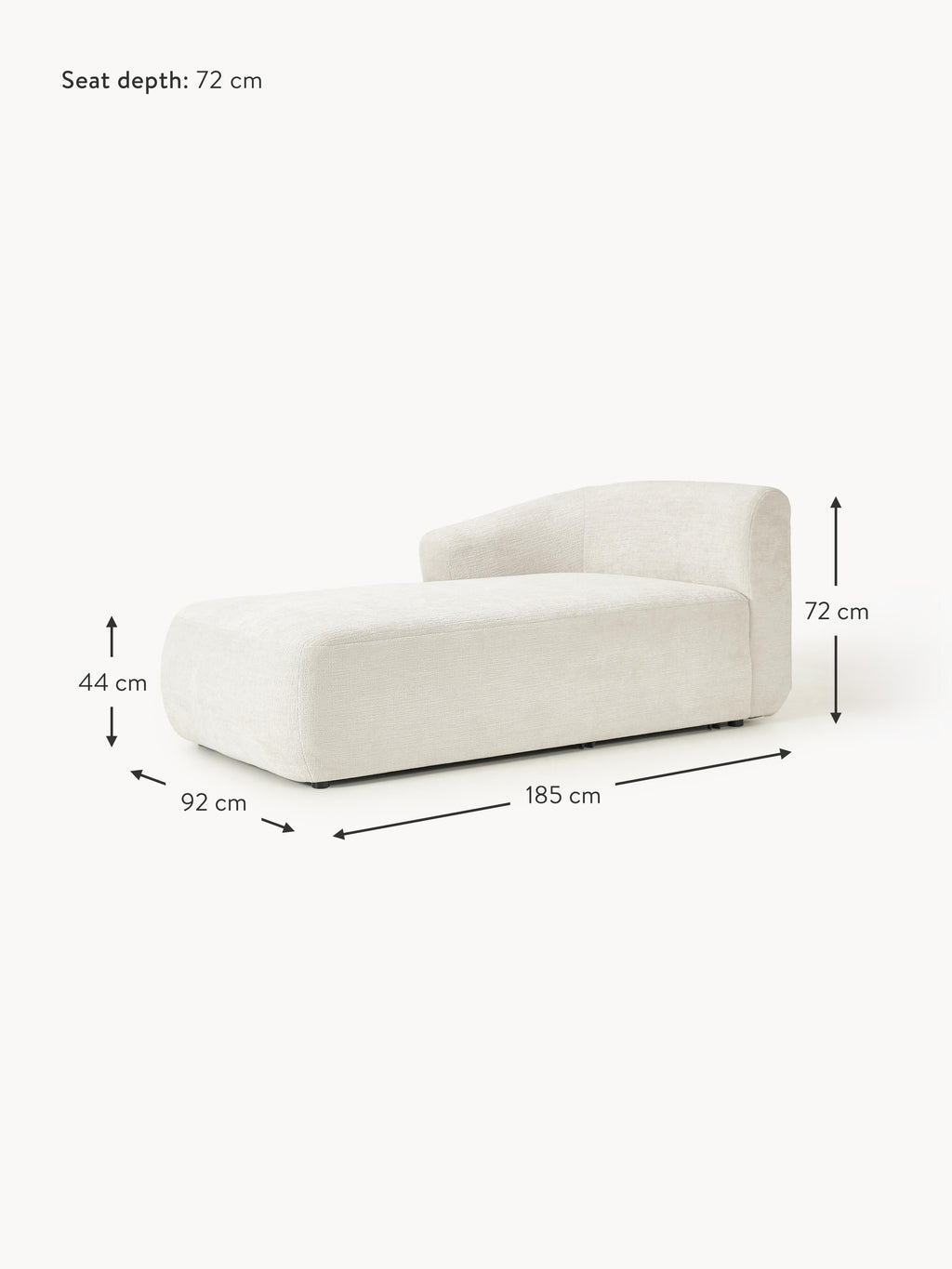 Sofia Corner Chaise Module