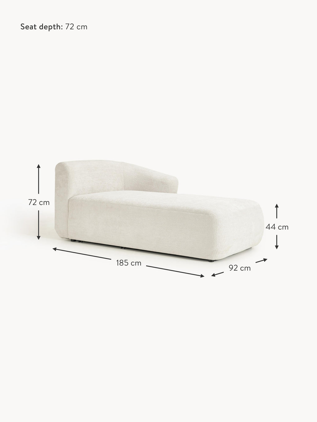 Sofia Corner Chaise Module