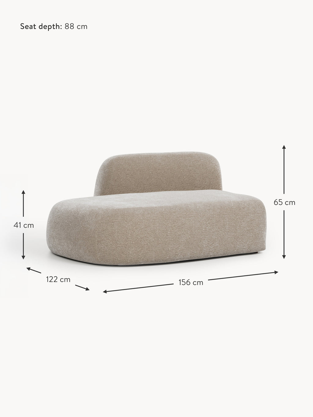 Wolke Chaise Module