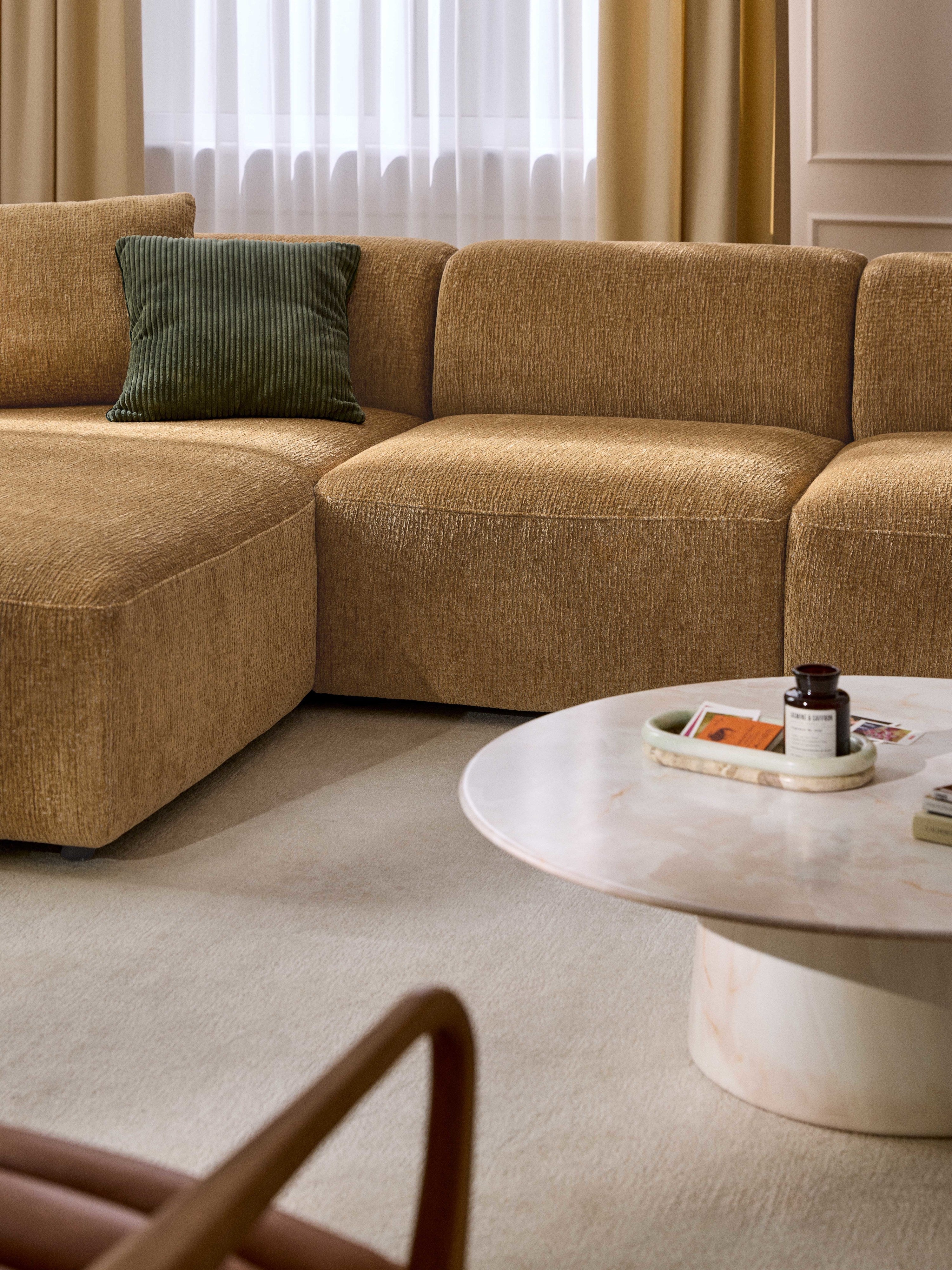 Melva Corner Sofa (4-seater)