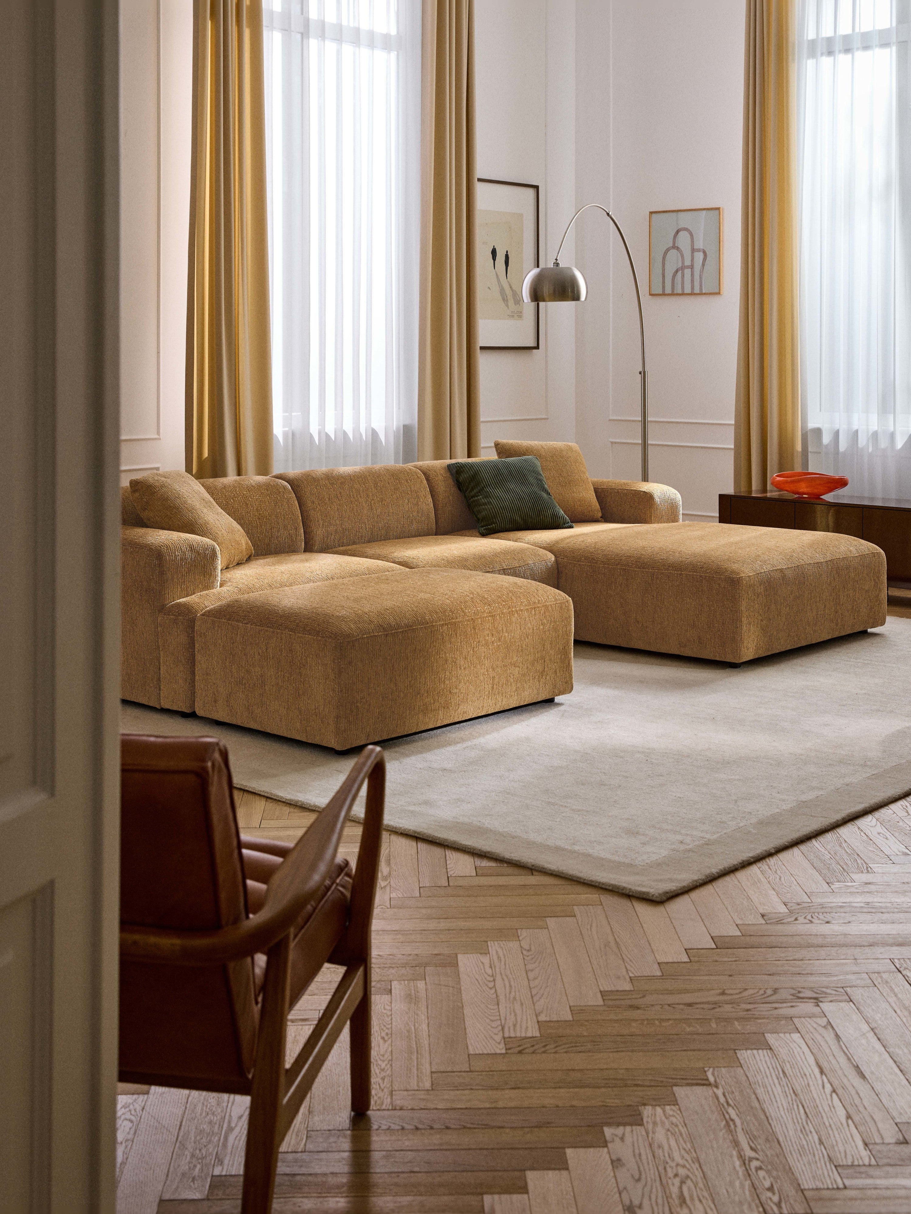 Melva Corner Sofa (4-seater)