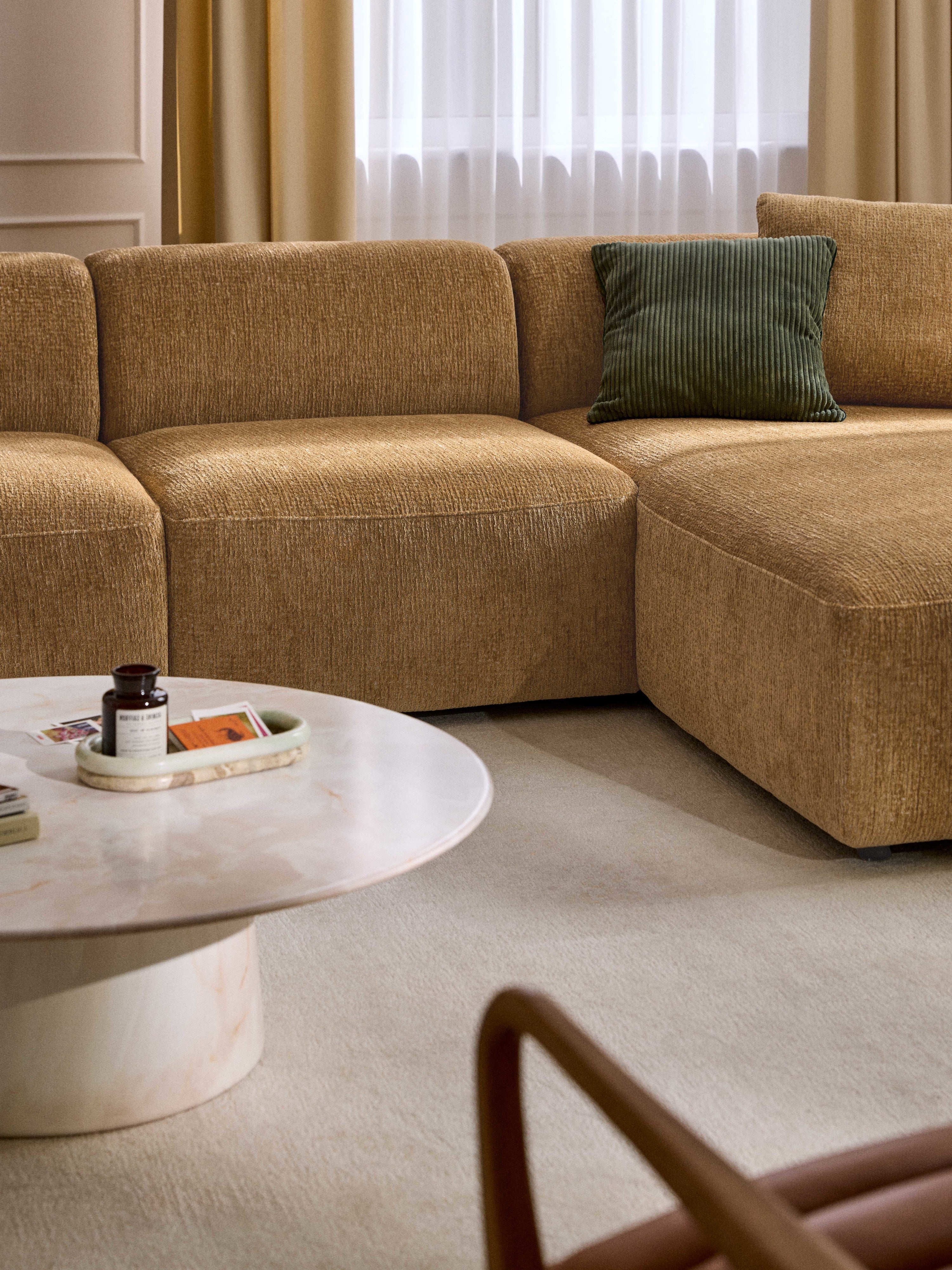 Melva Corner Sofa (4-seater)