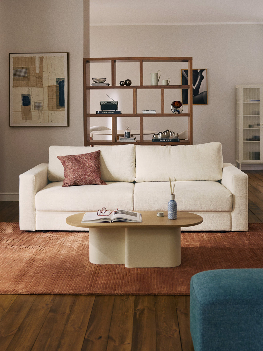 Tasha Velvet Sofa Bed (3-seater)