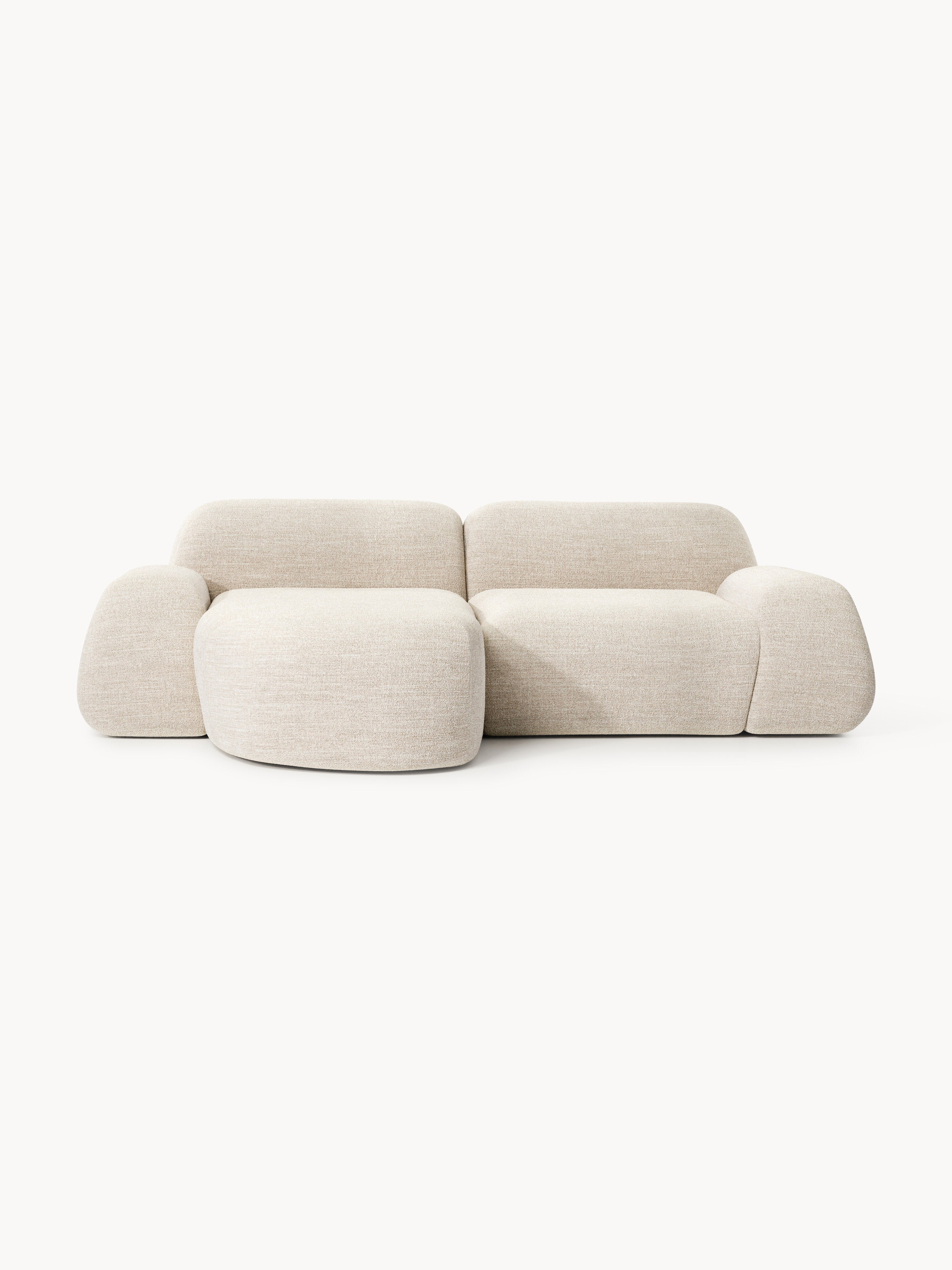 Gallery image 1 - Modular Bouclé Corner Sofa Wolke (3-seater)