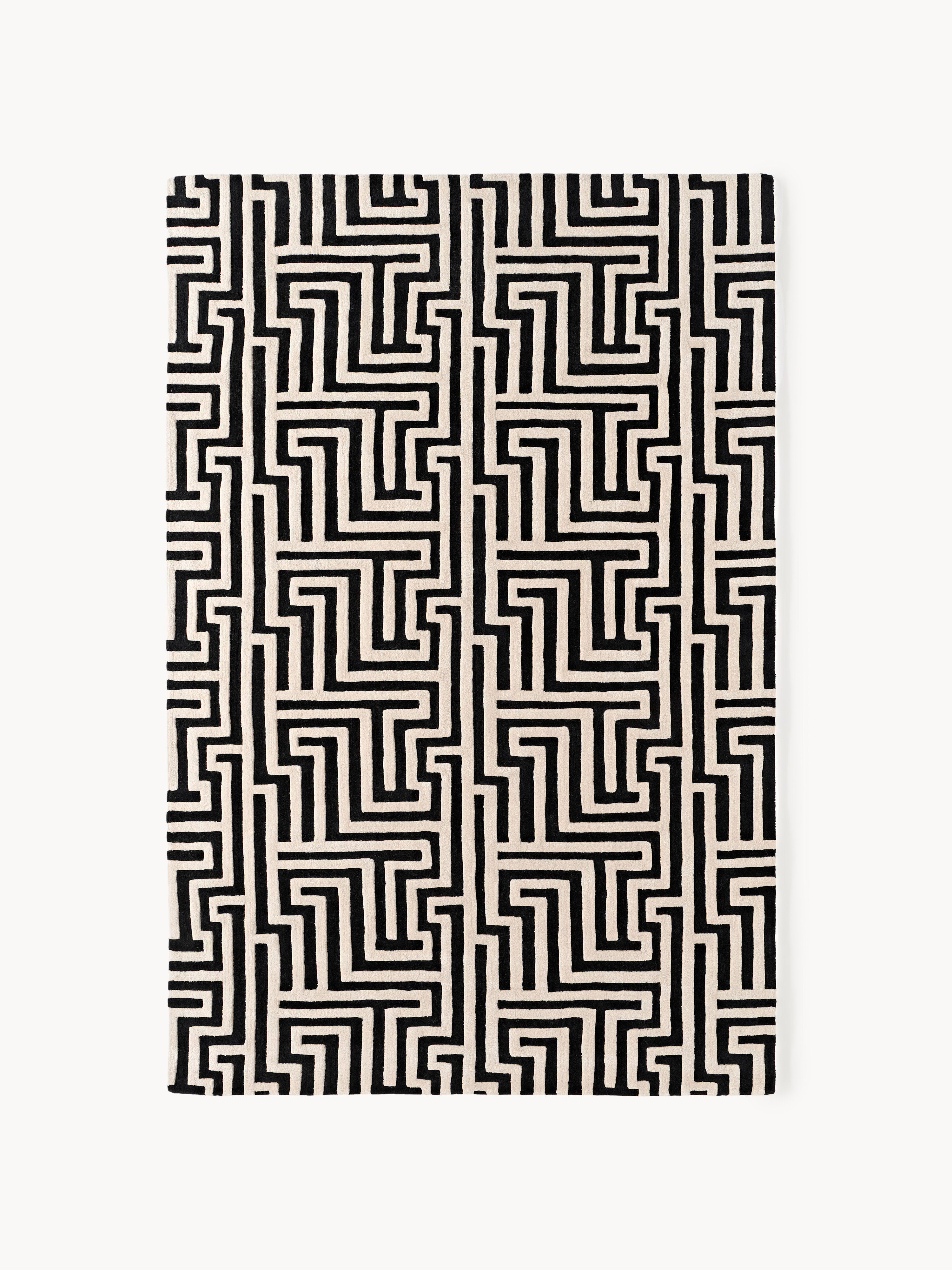 Gallery image 1 - High-Low Wool Rug Monty