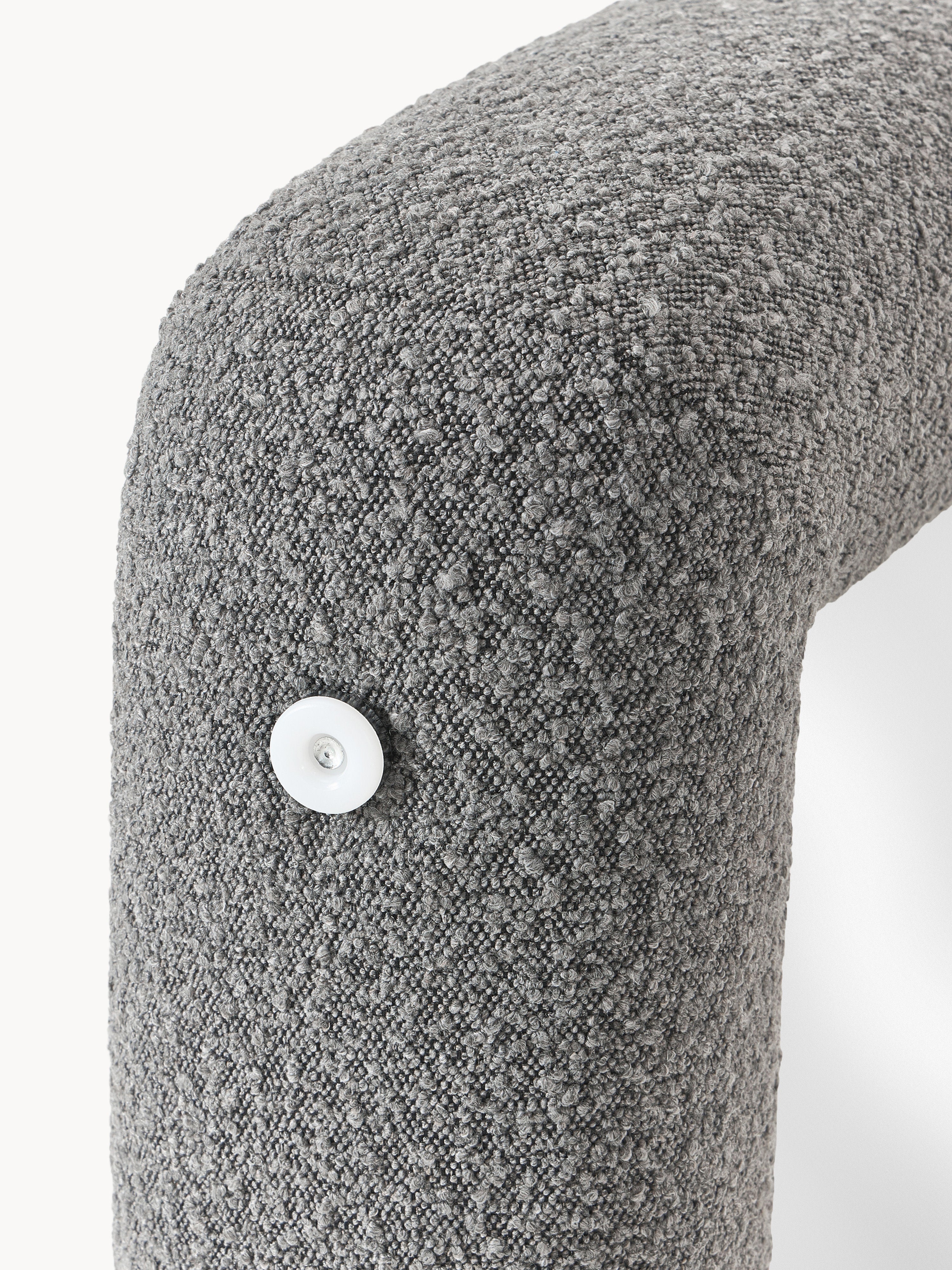 Westwing | Crosby Studios, Leaner Mirror Glace with Bouclé Frame