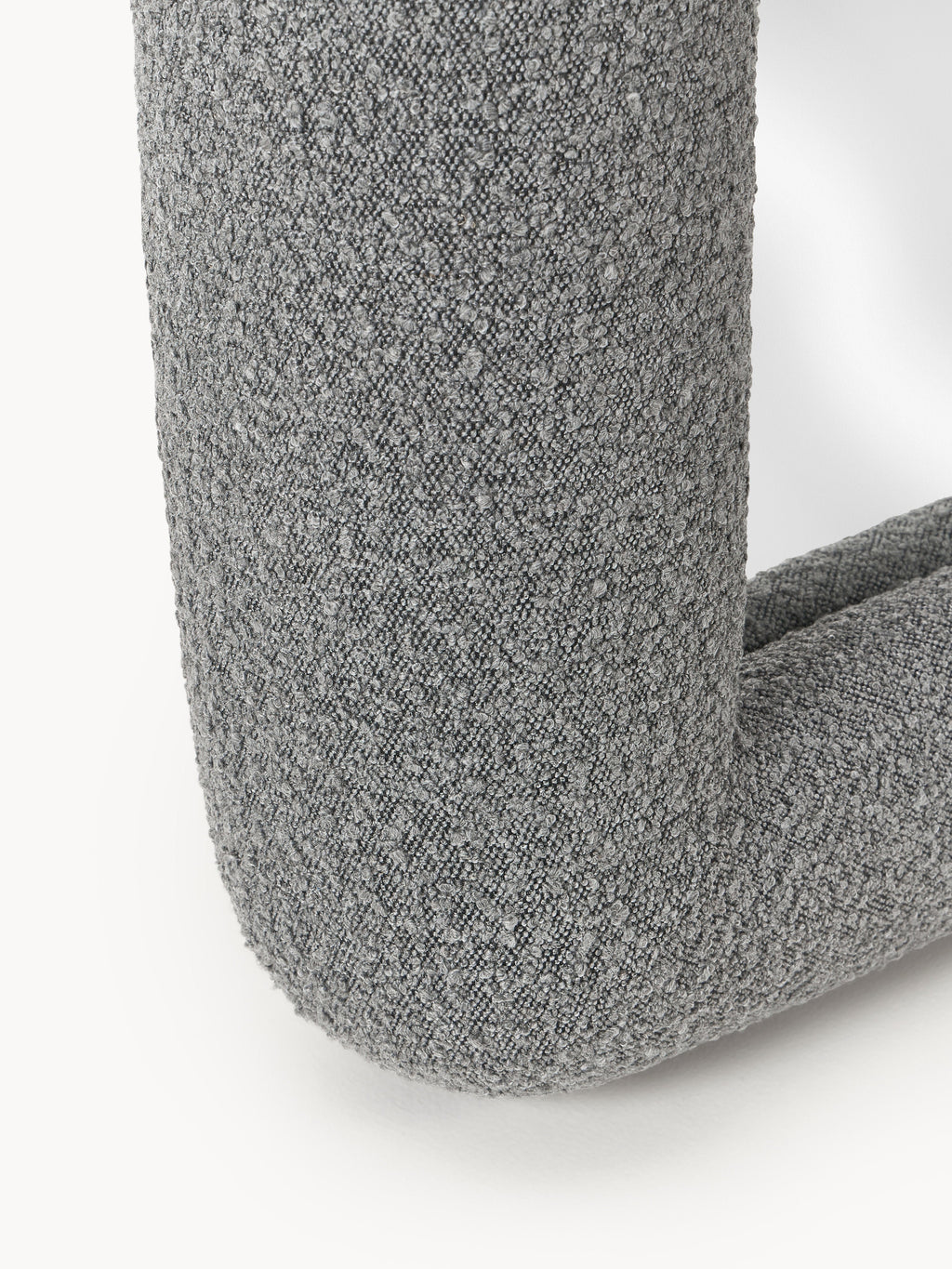 Westwing | Crosby Studios, Leaner Mirror Glace with Bouclé Frame