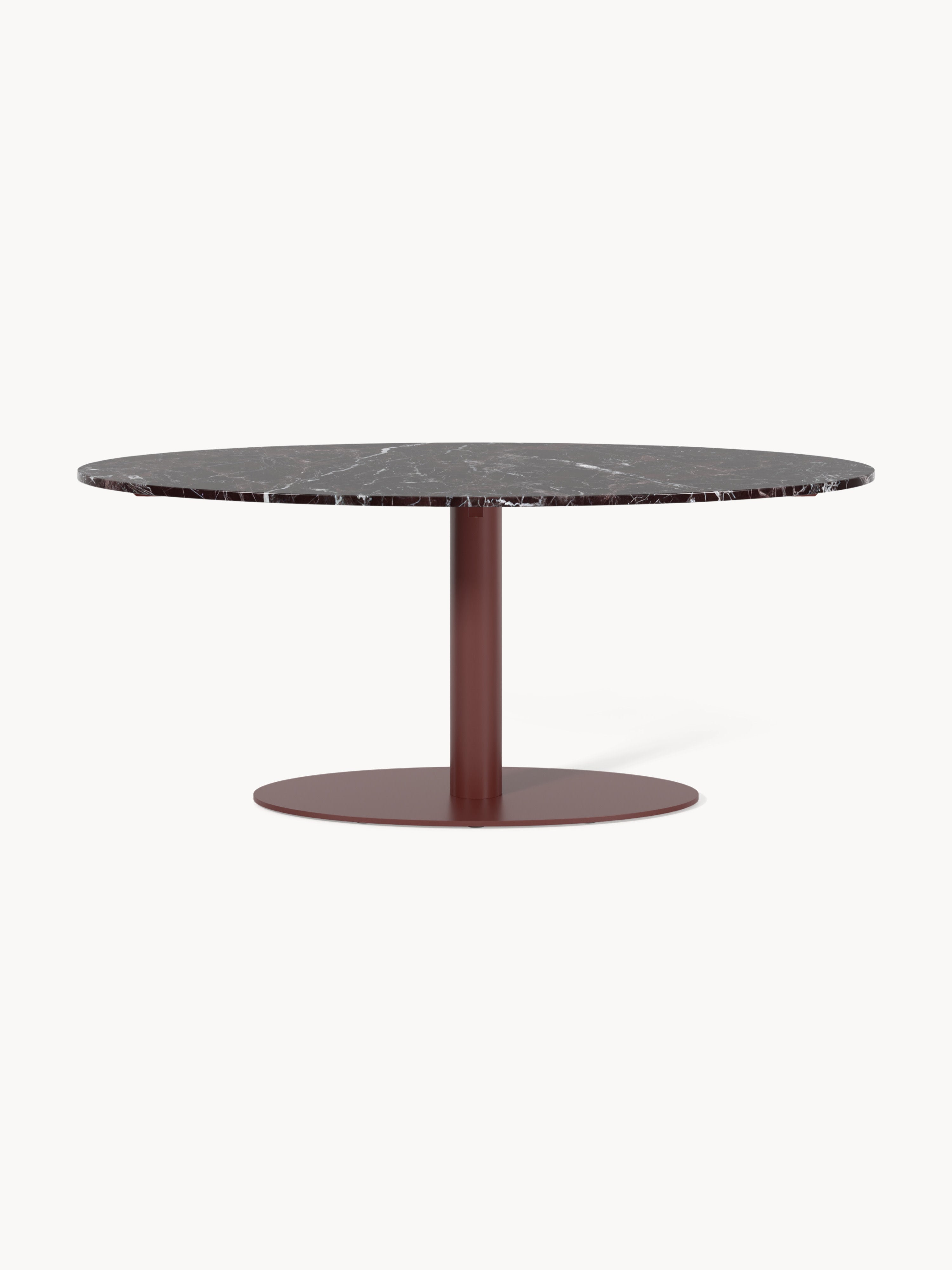 Miley Oval Marble Dining Table, 180 x 90 cm