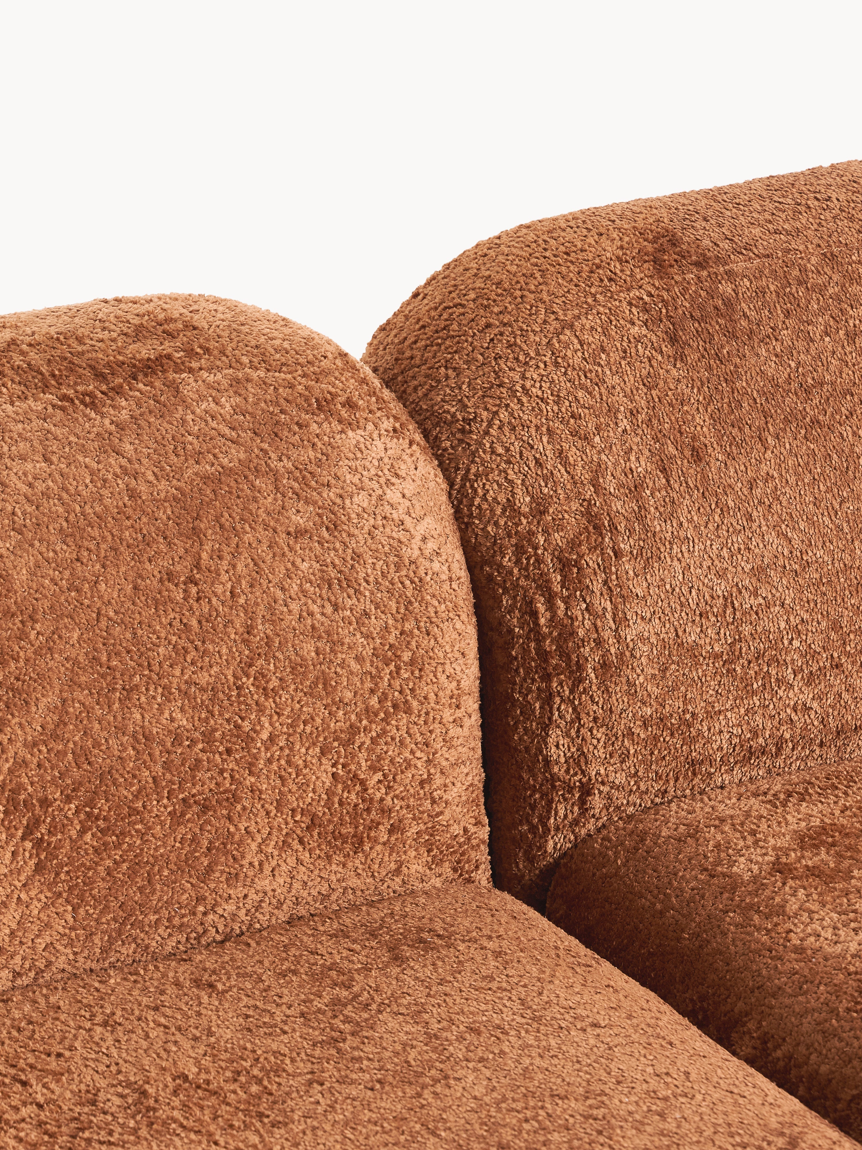 Wolke Modular Teddy Bouclé Corner Sofa (4-seater) with Chaise End