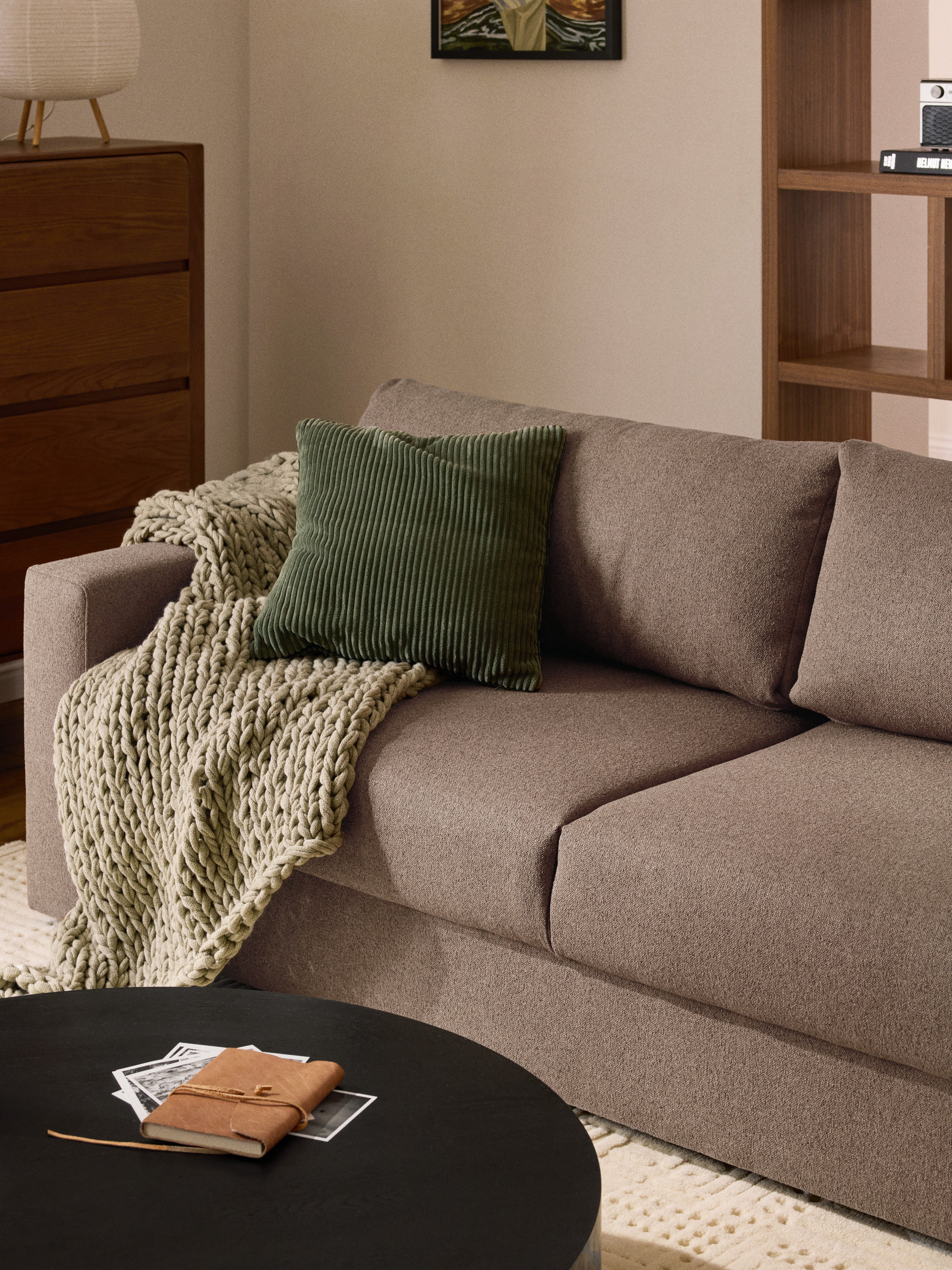 Tasha Bouclé Sofa Bed (3-seater)