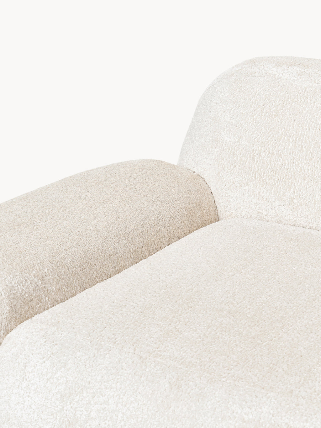 Wolke Modular Teddy Bouclé Chaise (3-seater)