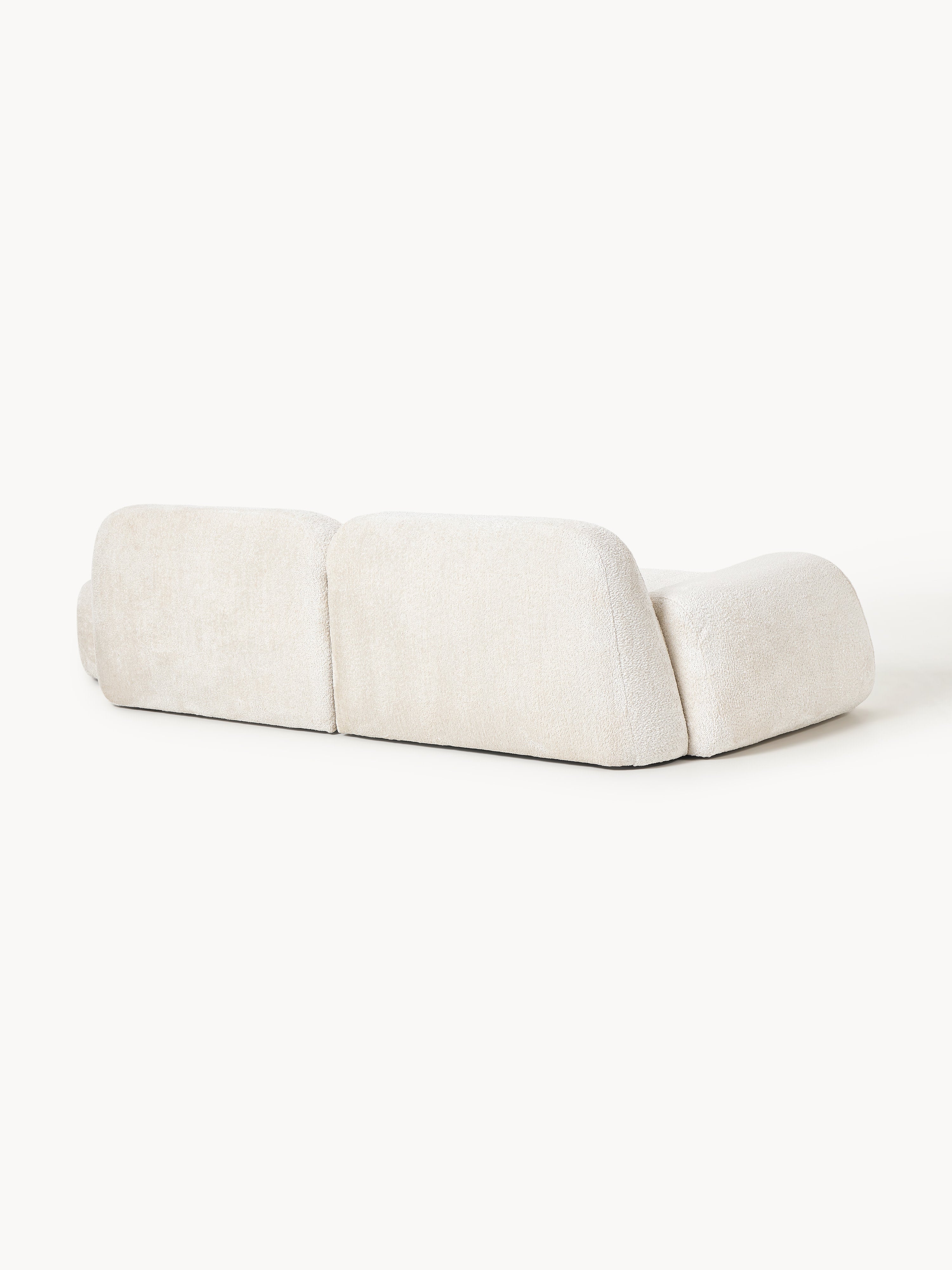 Wolke Modular Teddy Bouclé Chaise (3-seater)