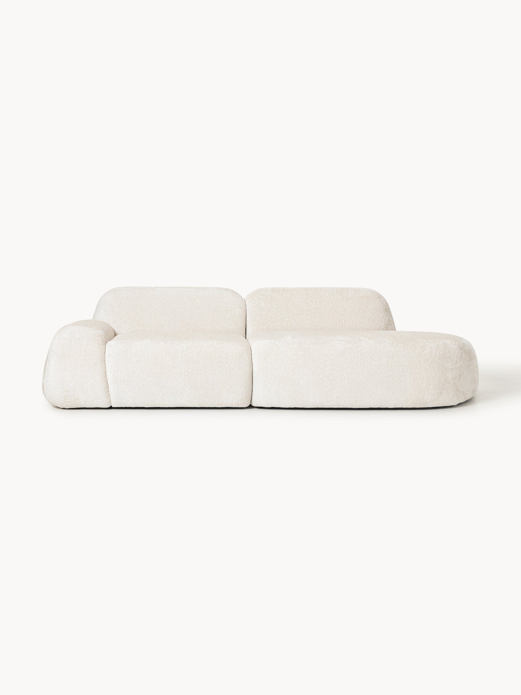 Gallery image 1 - Modular Teddy Bouclé Chaise Wolke (3-seater)