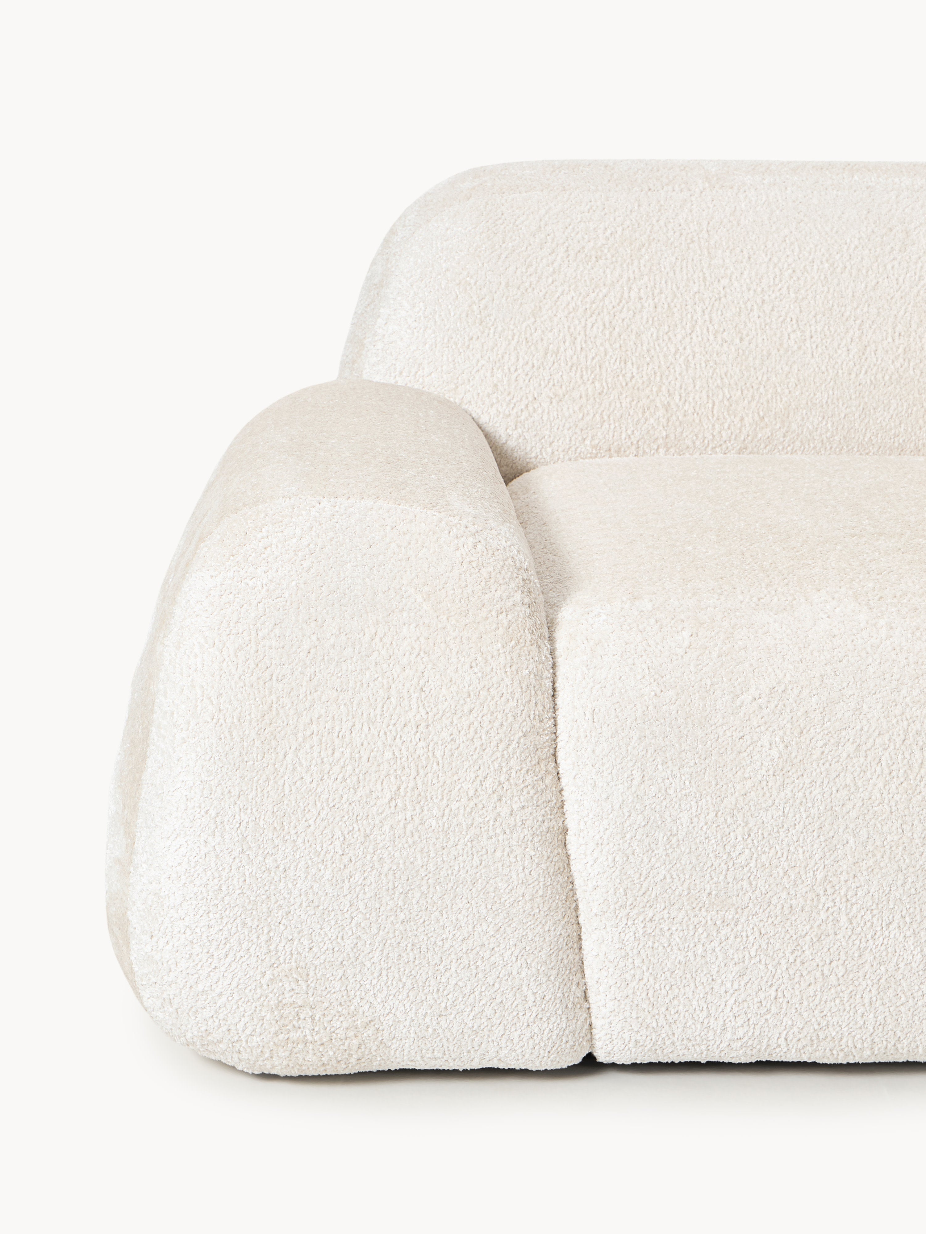 Wolke Modular Teddy Bouclé Chaise (3-seater)