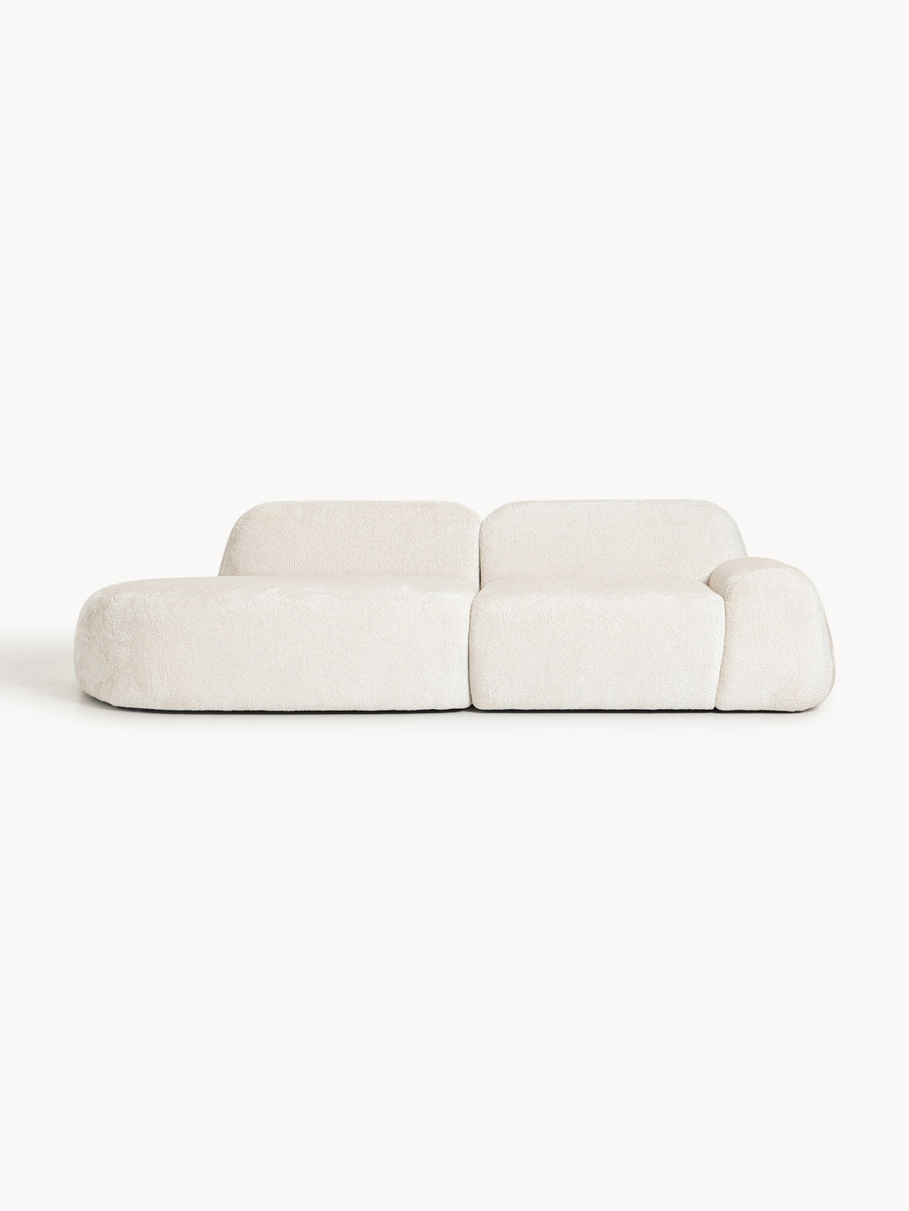 Wolke Modular Teddy Bouclé Chaise (3-seater)