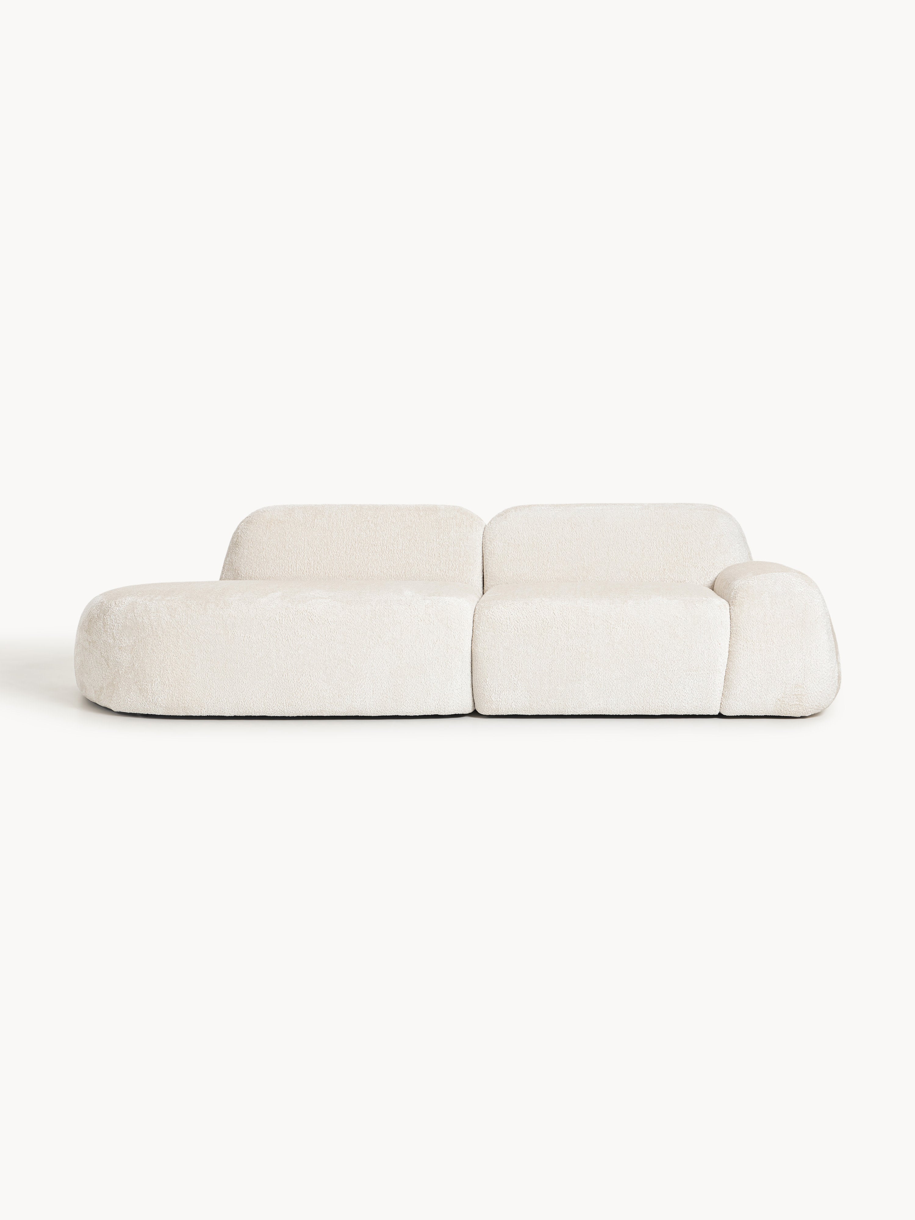 Wolke Modular Teddy Bouclé Chaise (3-seater)
