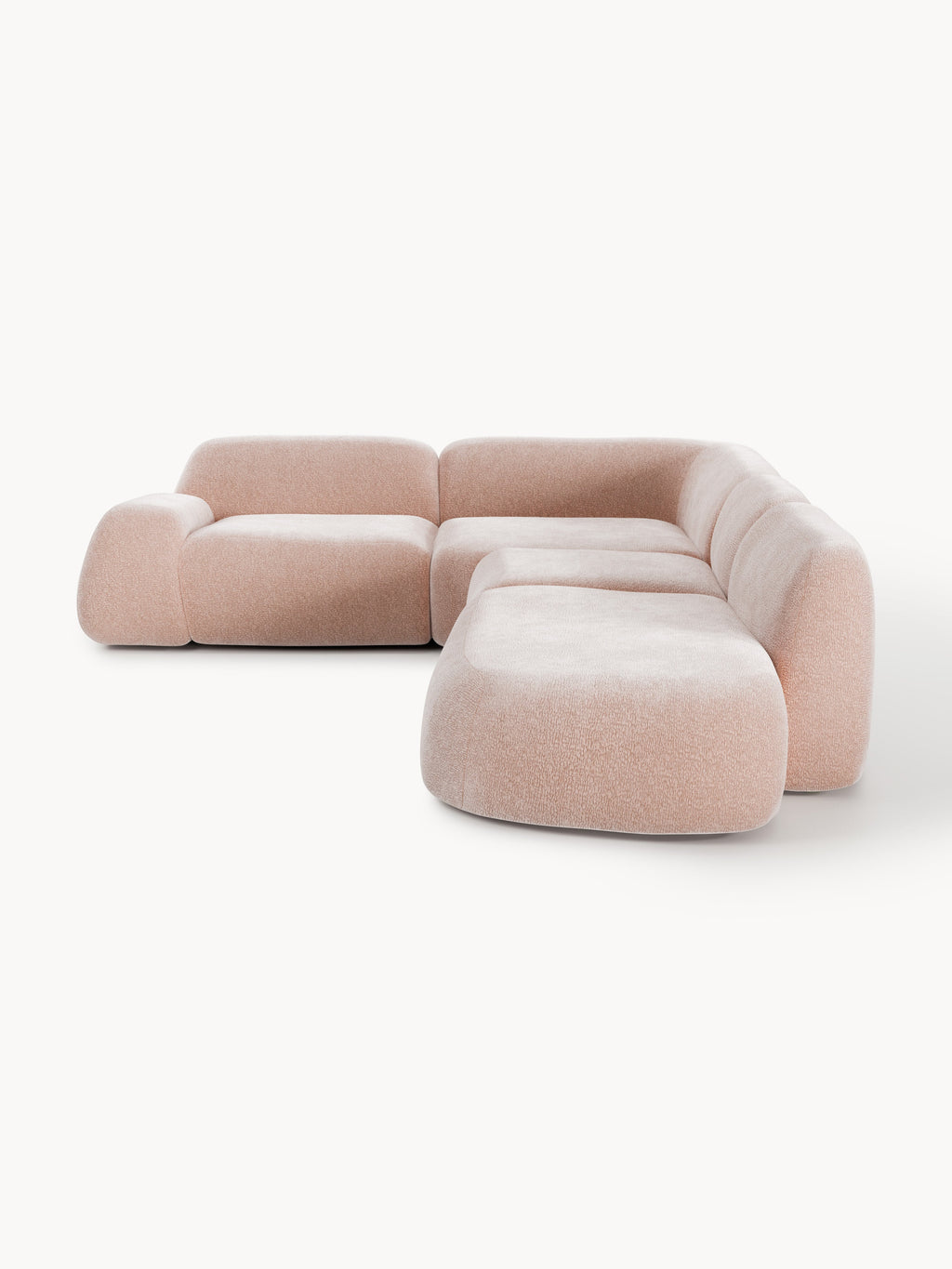 Wolke XL Modular Corner Sofa with Chaise End