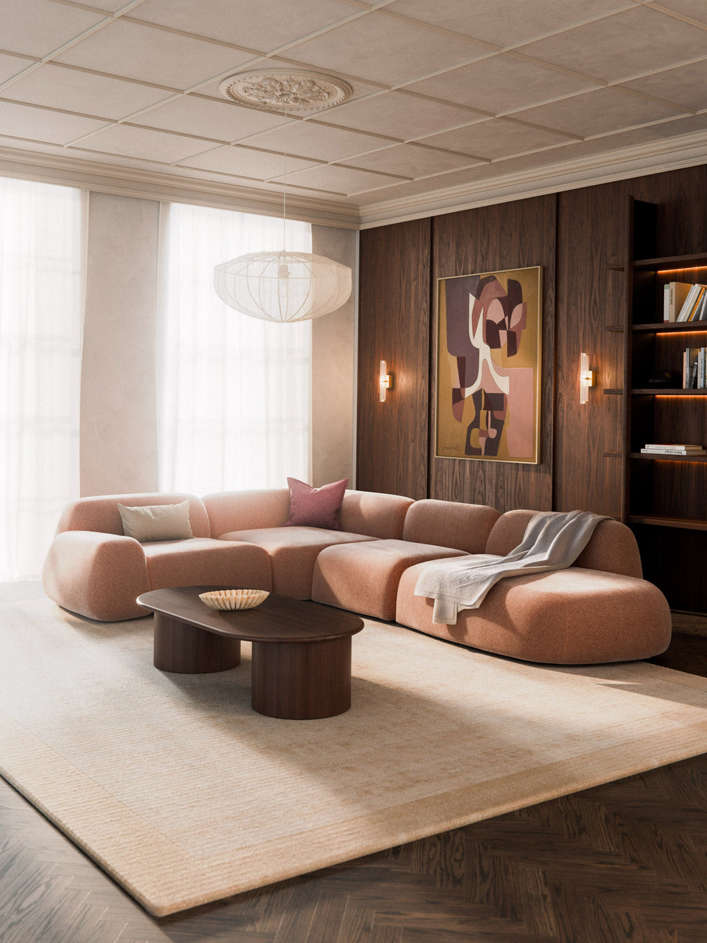 Wolke XL Modular Corner Sofa with Chaise End