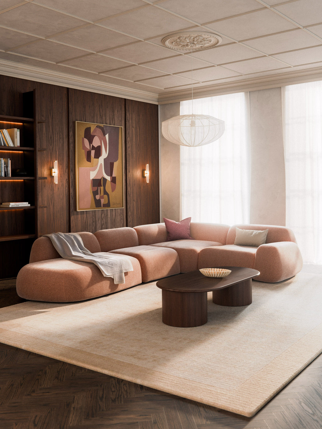 Wolke XL Modular Corner Sofa with Chaise End