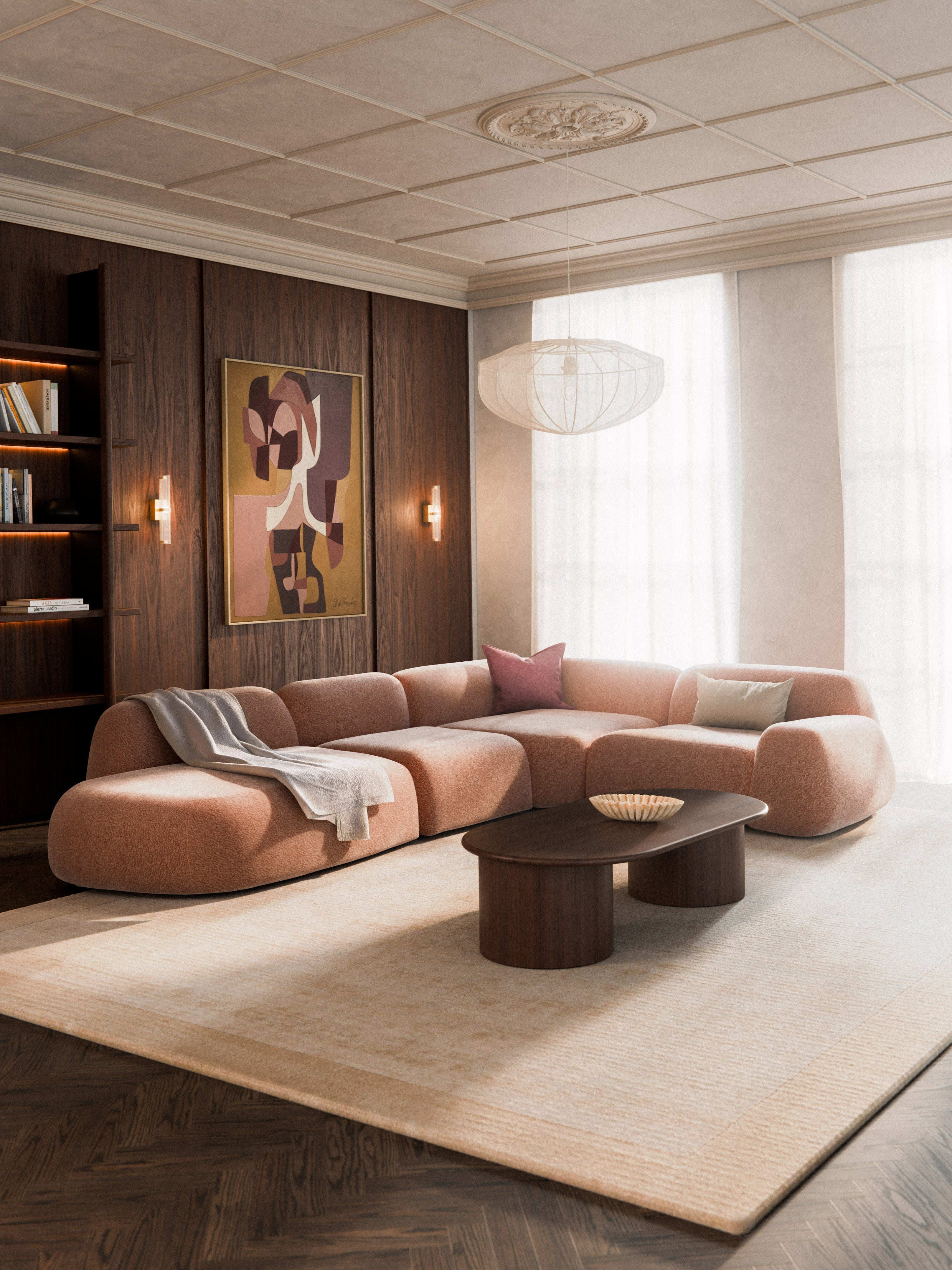 Wolke XL Modular Corner Sofa with Chaise End