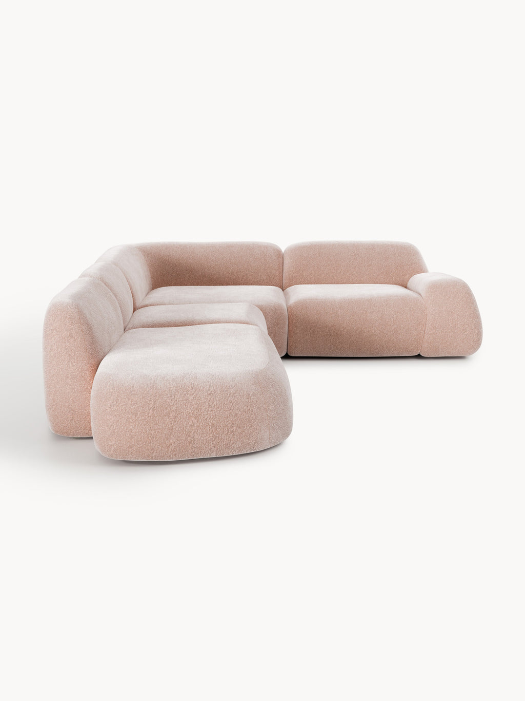 Wolke XL Modular Corner Sofa with Chaise End