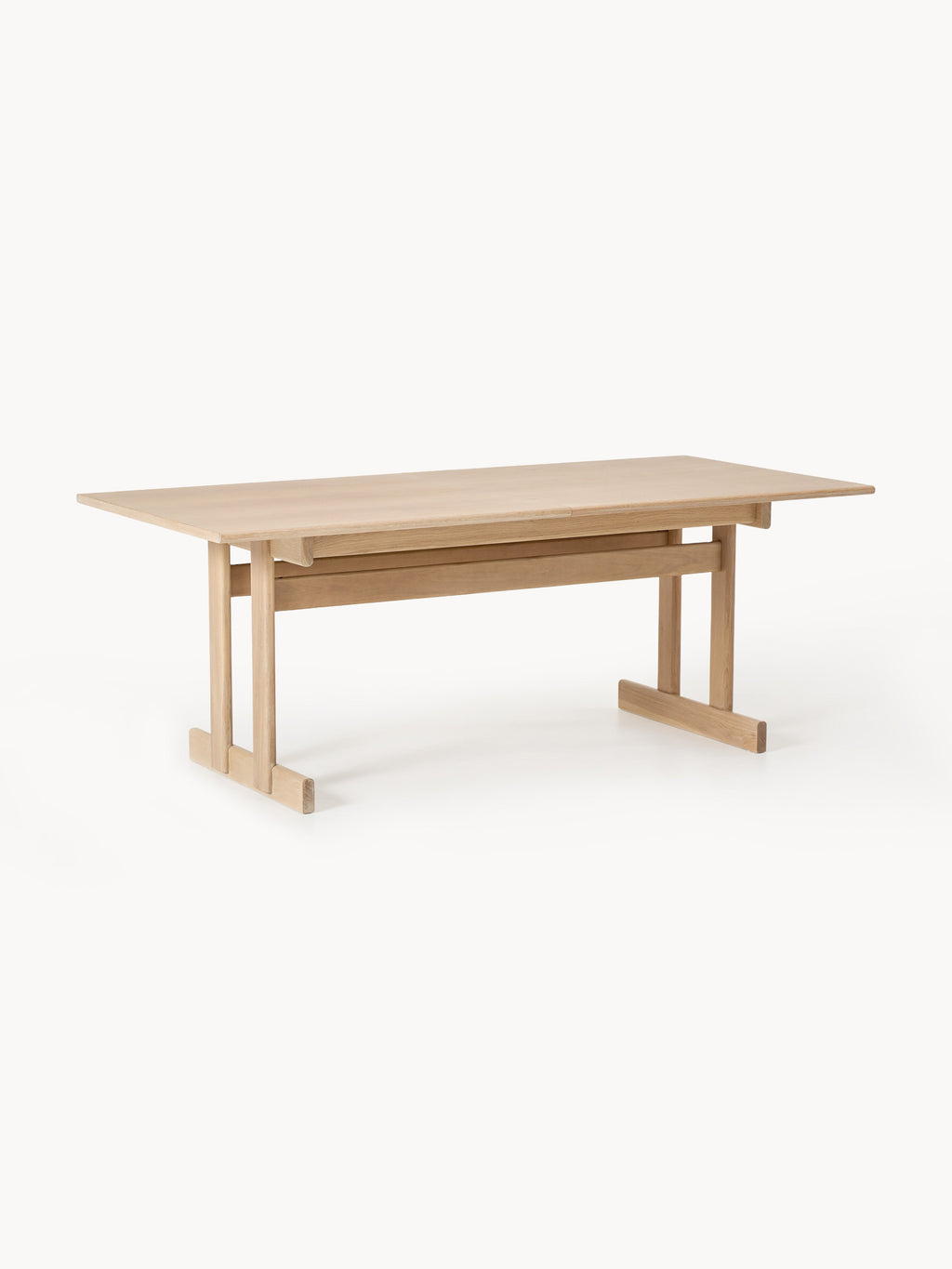 Gallery image 1 - Extendable Oak Wood Dining Table Brynn, in various sizes