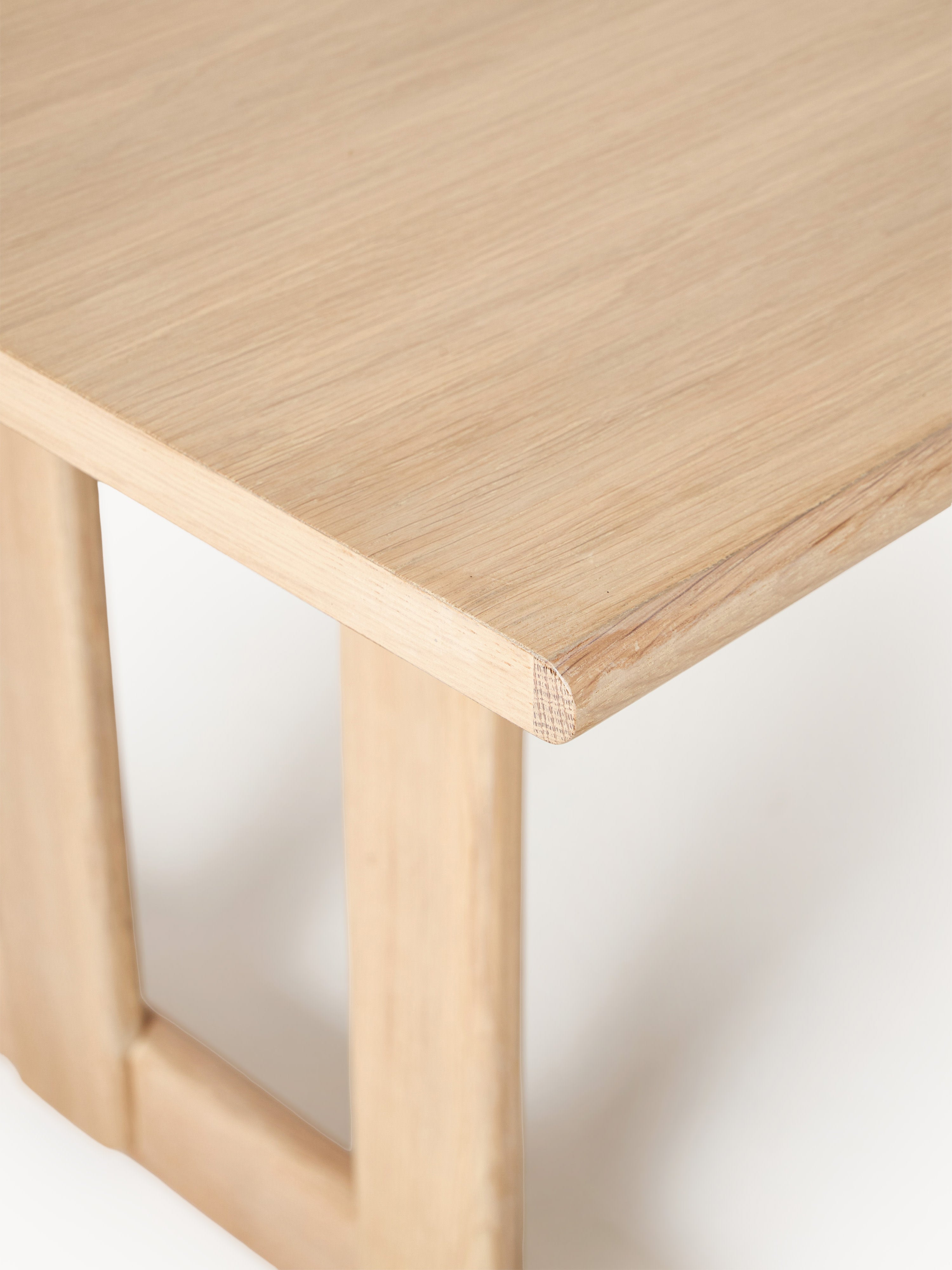 Brynn Extendable Oak Wood Dining Table, in various sizes