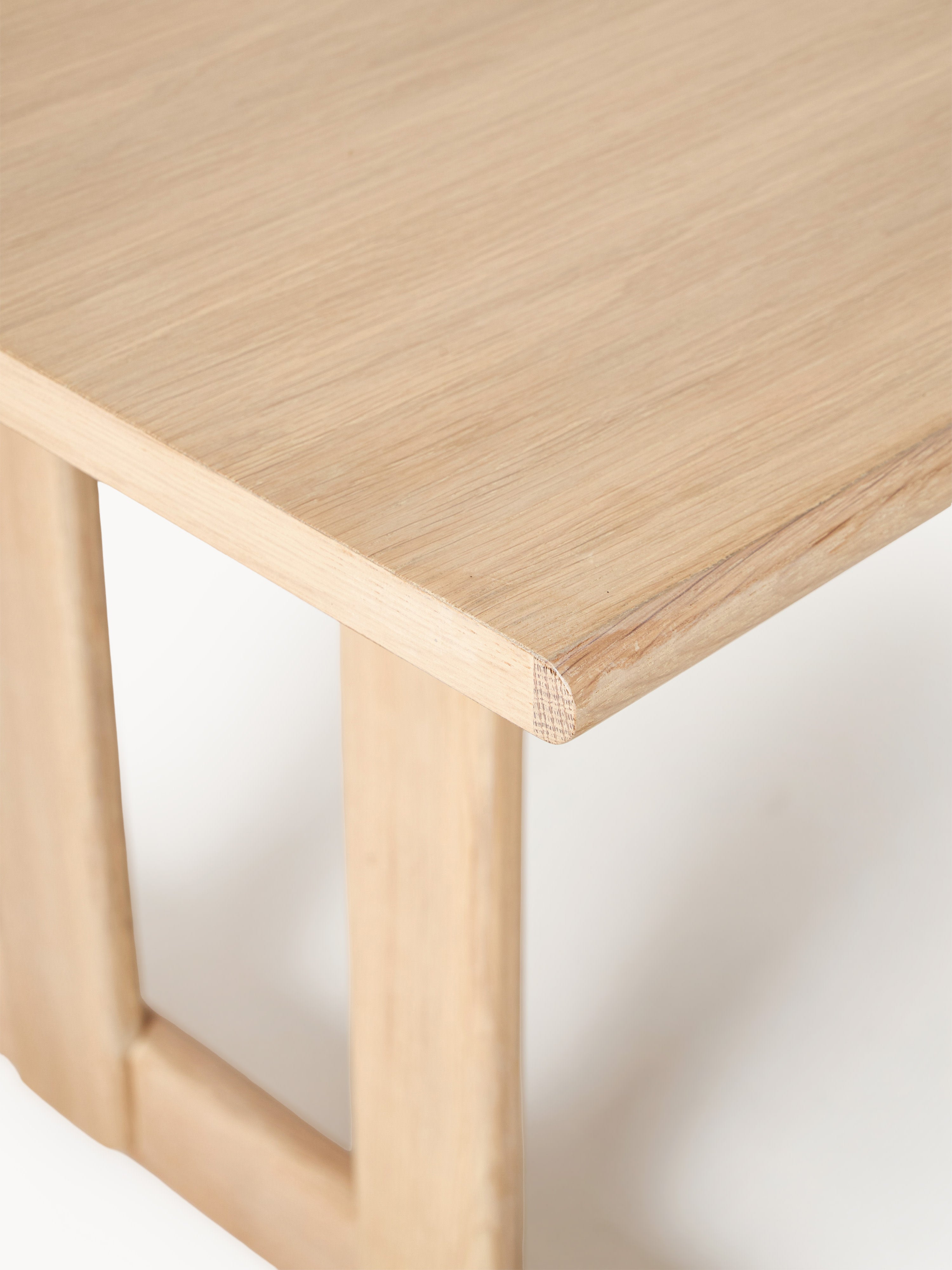 Brynn Extendable Oak Wood Dining Table, in various sizes