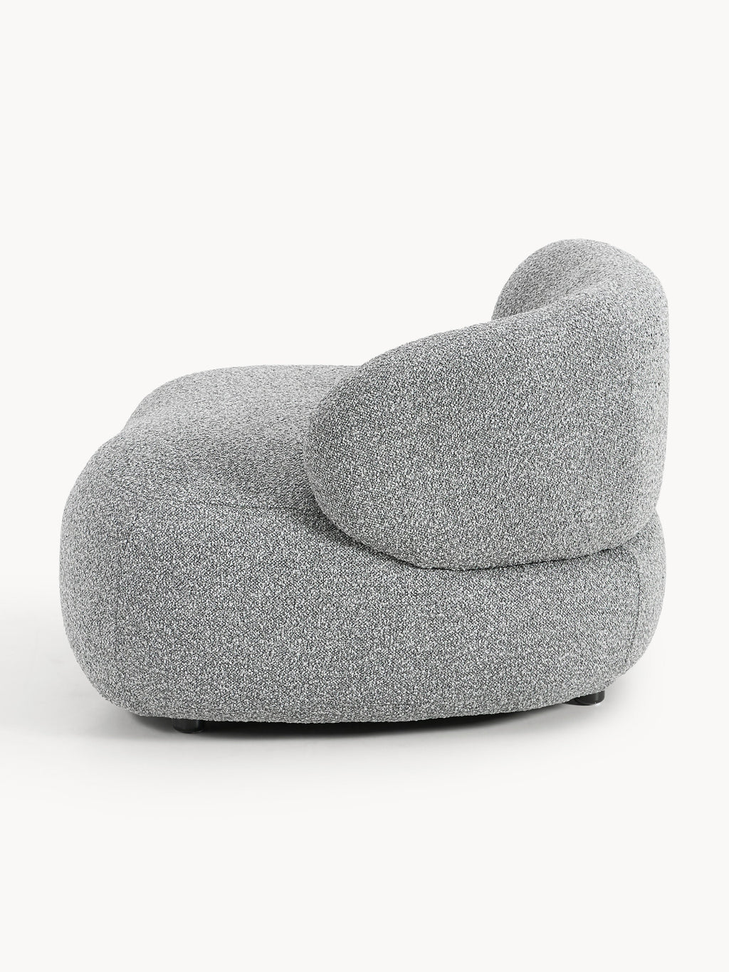 Alba Bouclé Lounge Armchair